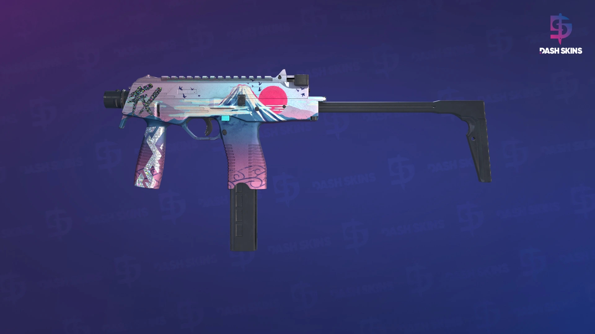 MP9 | Mount Fuji (Minimal Wear) Screenshot Playside