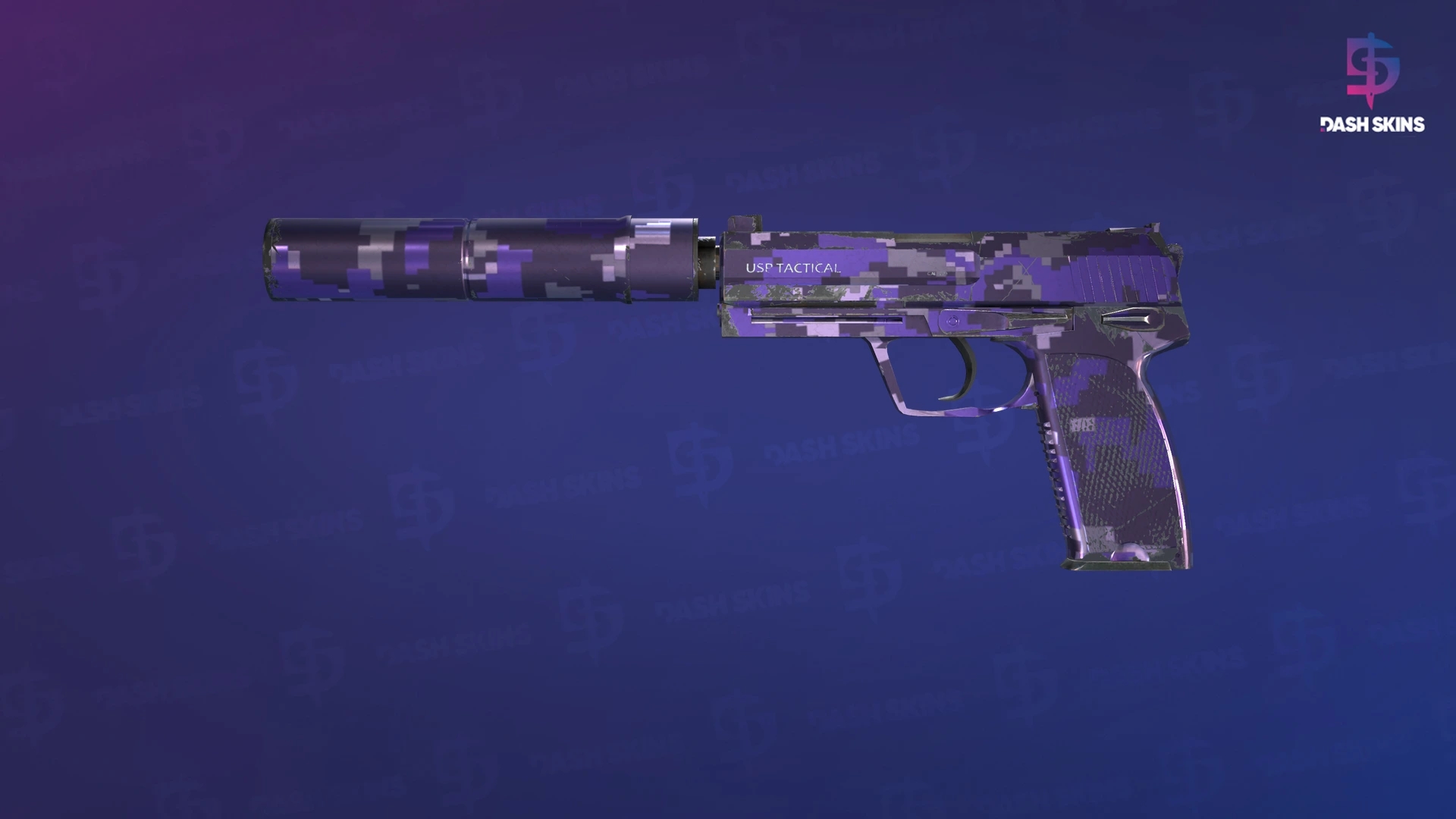 USP-S | Purple DDPAT (Field-Tested) Screenshot Playside