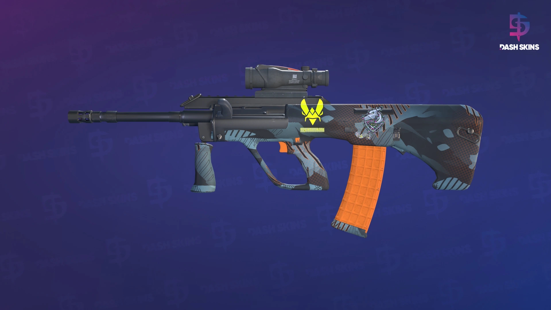 AUG | Amber Slipstream (Factory New) Screenshot Playside