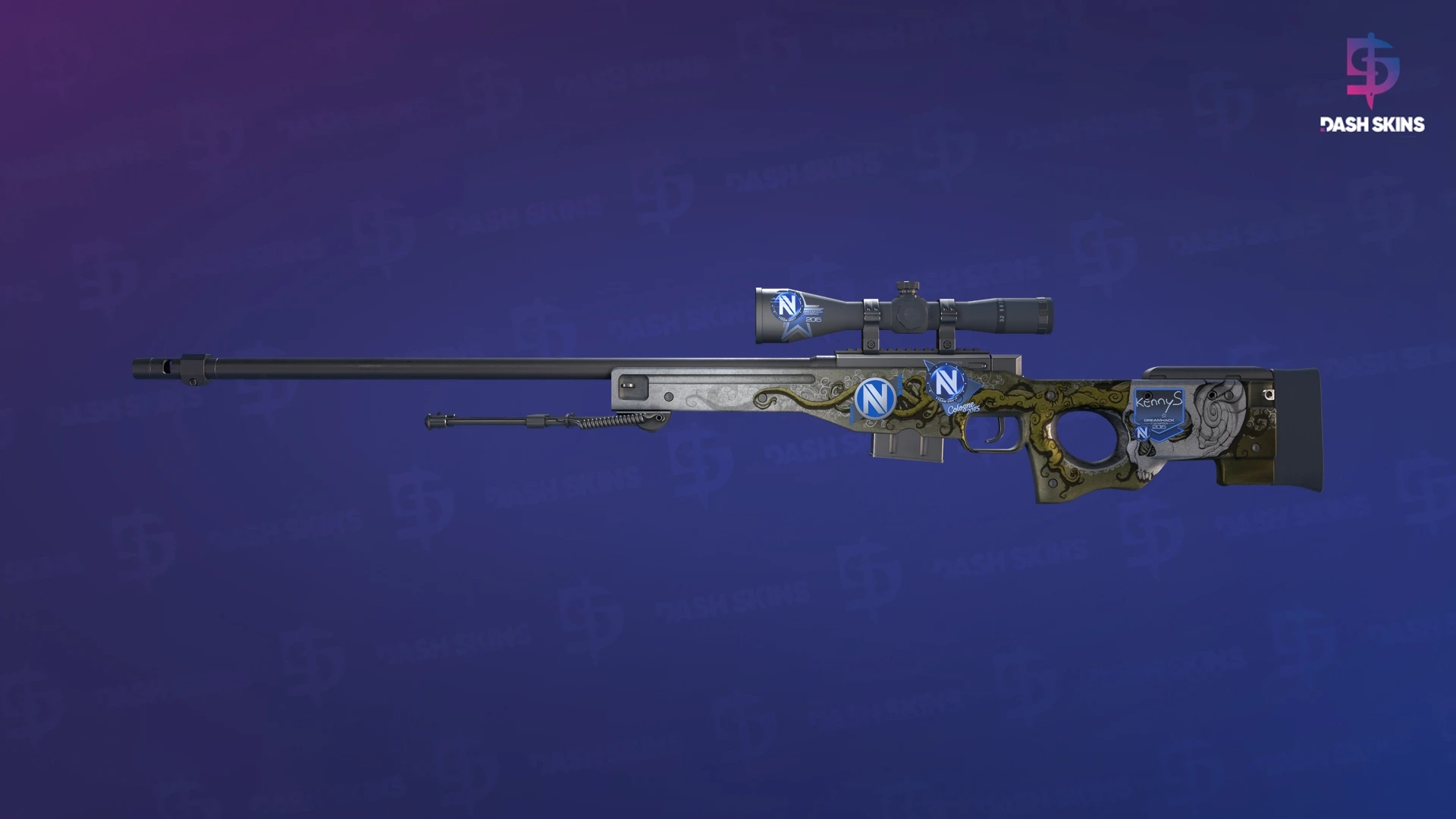 AWP | Worm God (Field-Tested) Screenshot Playside