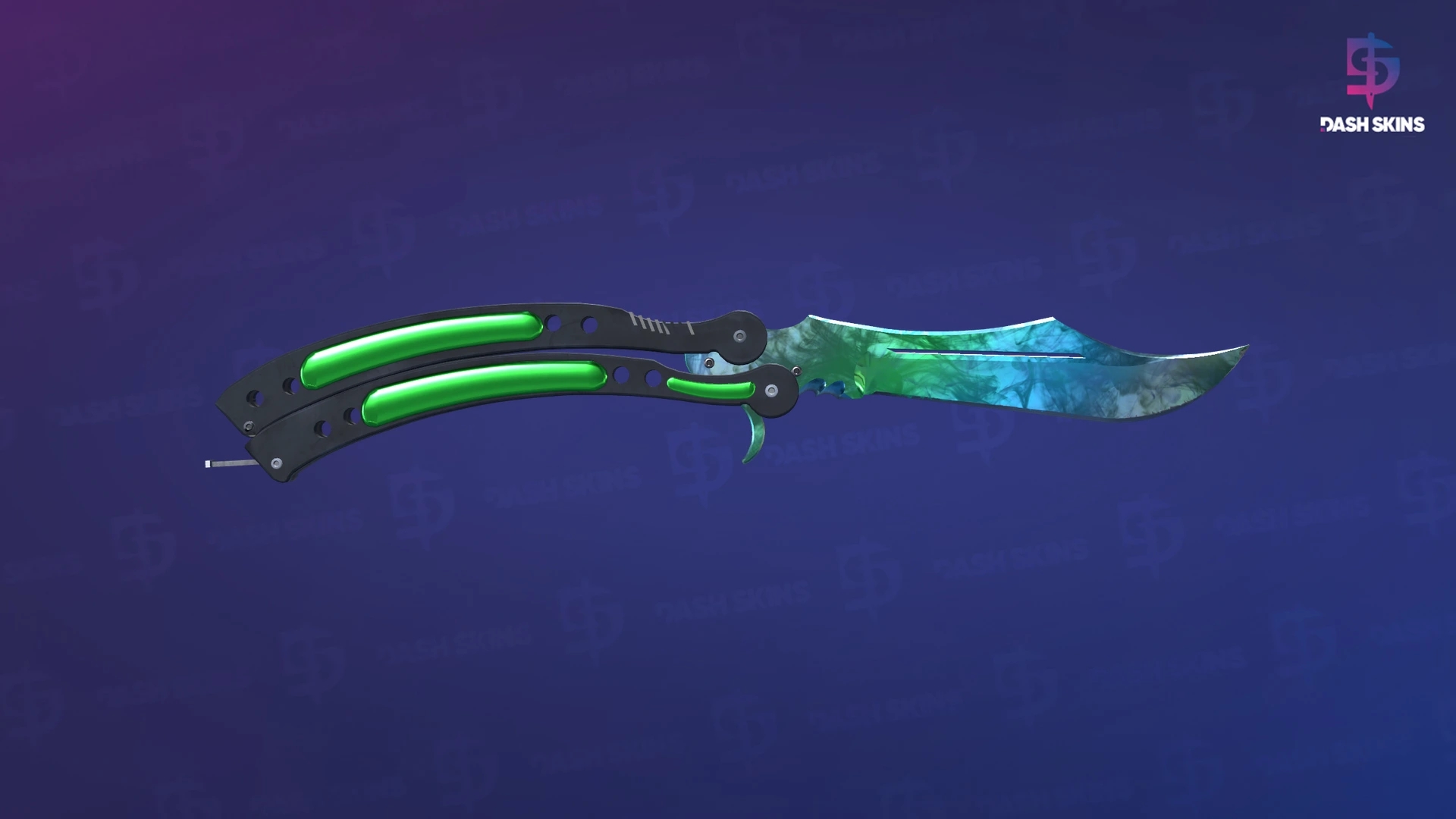 ★ Butterfly Knife | Gamma Doppler (Factory New) - Phase 3 Screenshot Playside