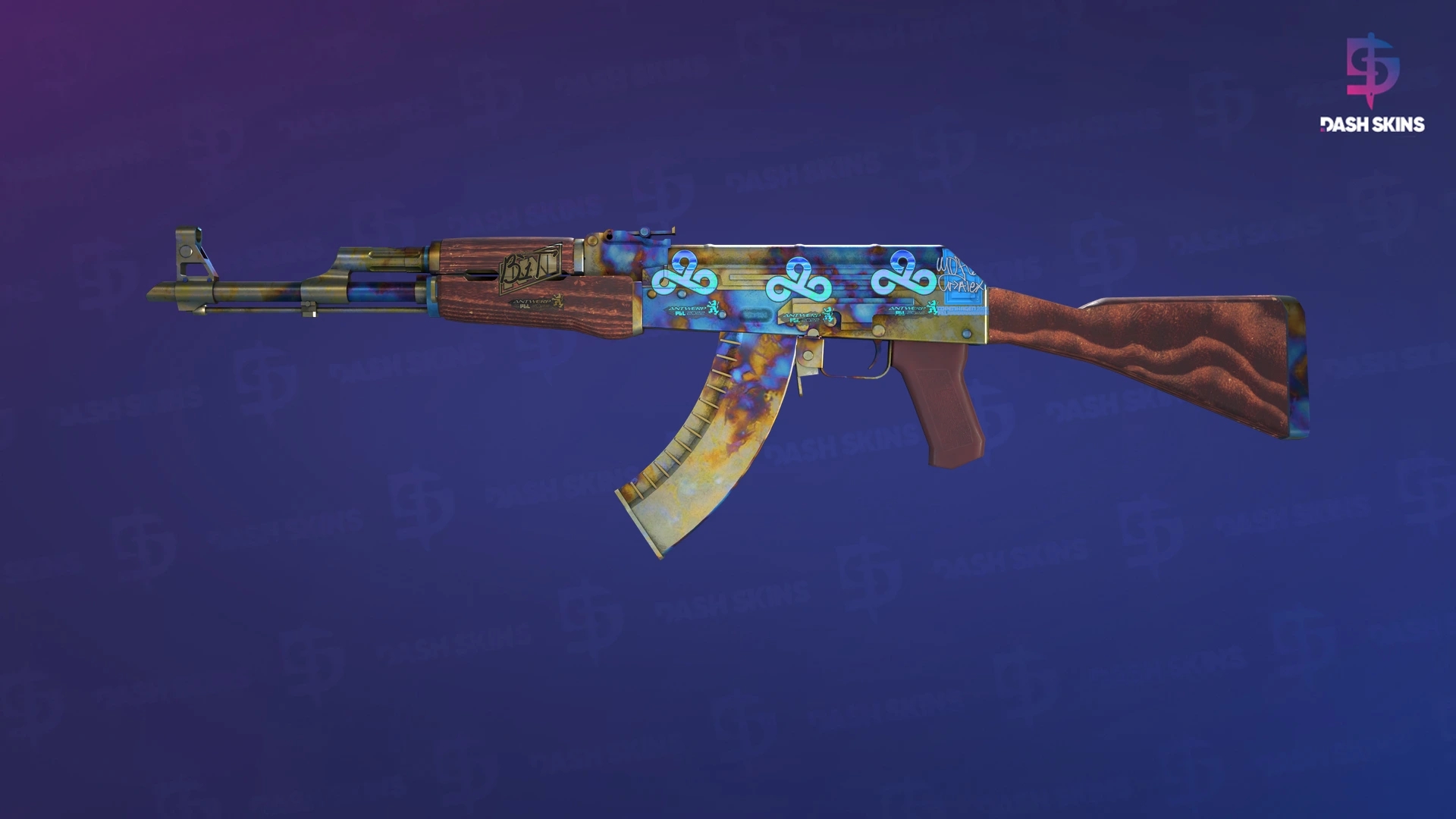 AK-47 | Case Hardened (Field-Tested) Screenshot Playside
