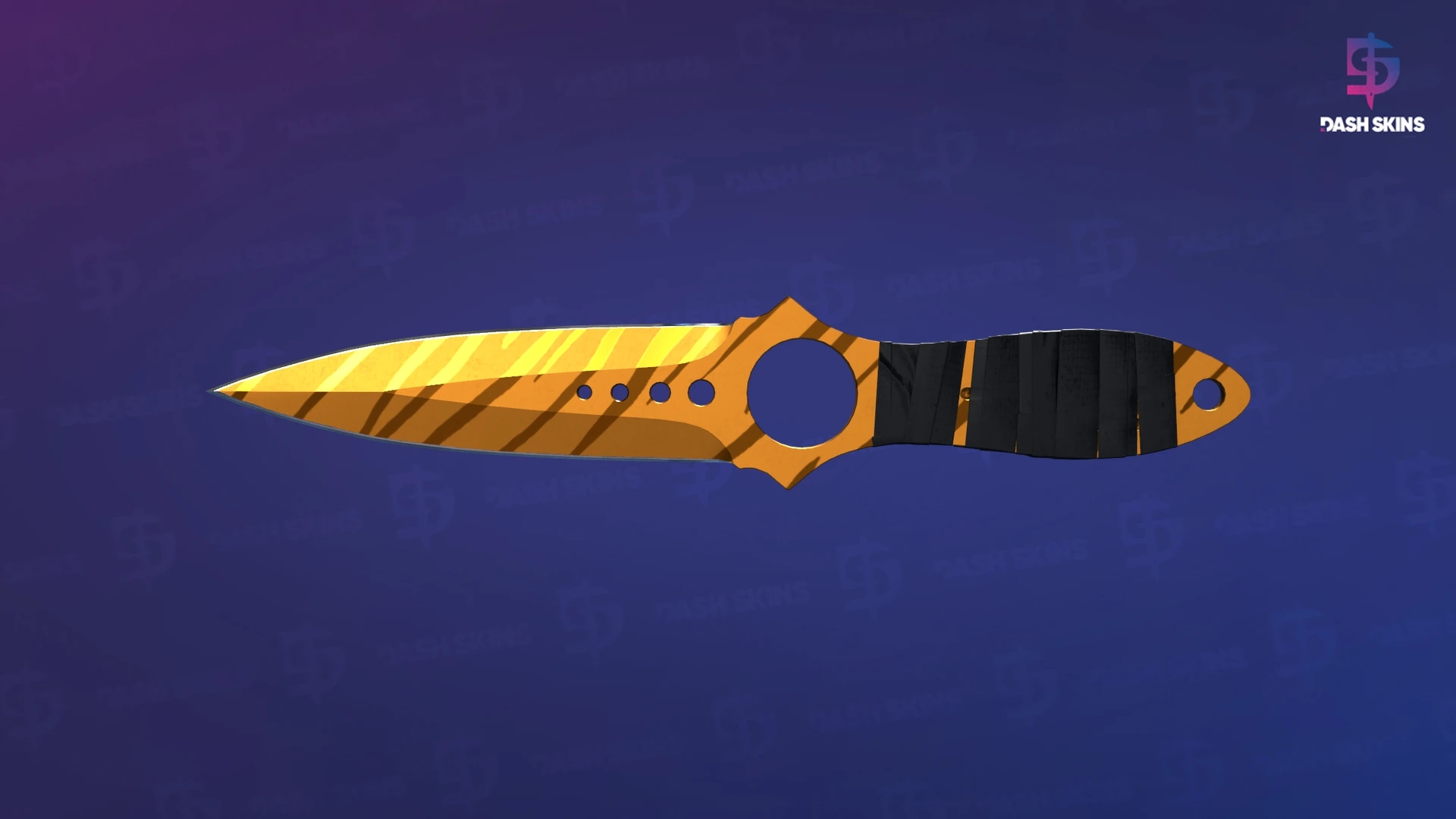 ★ Skeleton Knife | Tiger Tooth (Factory New) Screenshot Playside