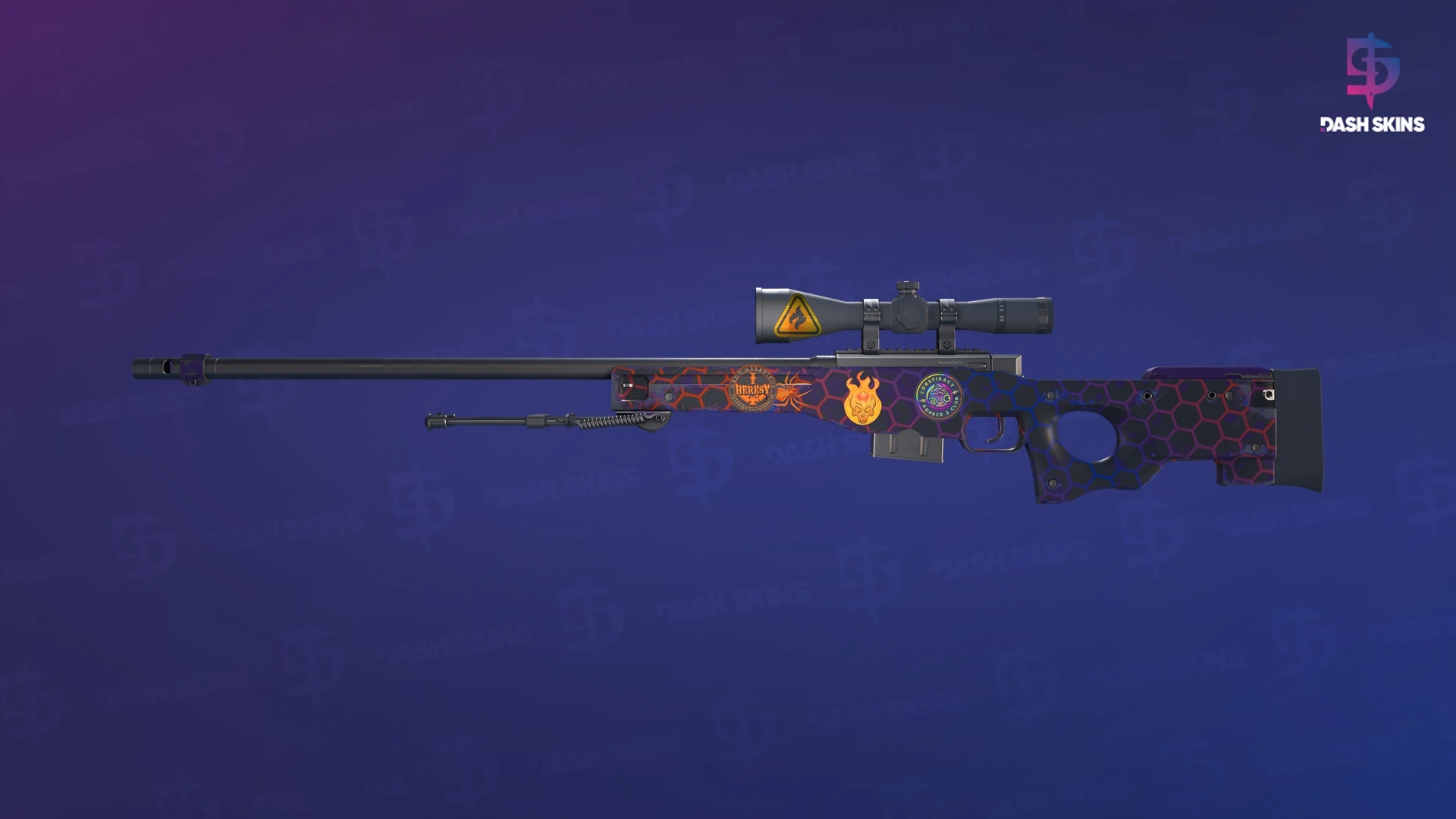 AWP | Electric Hive (Field-Tested) Screenshot Playside