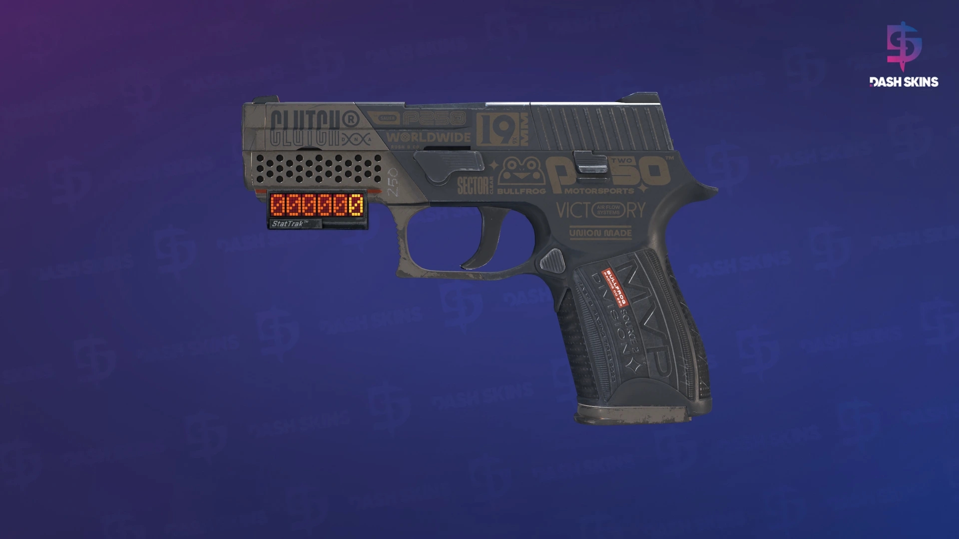 StatTrak™ P250 | Bullfrog (Field-Tested) Screenshot Playside
