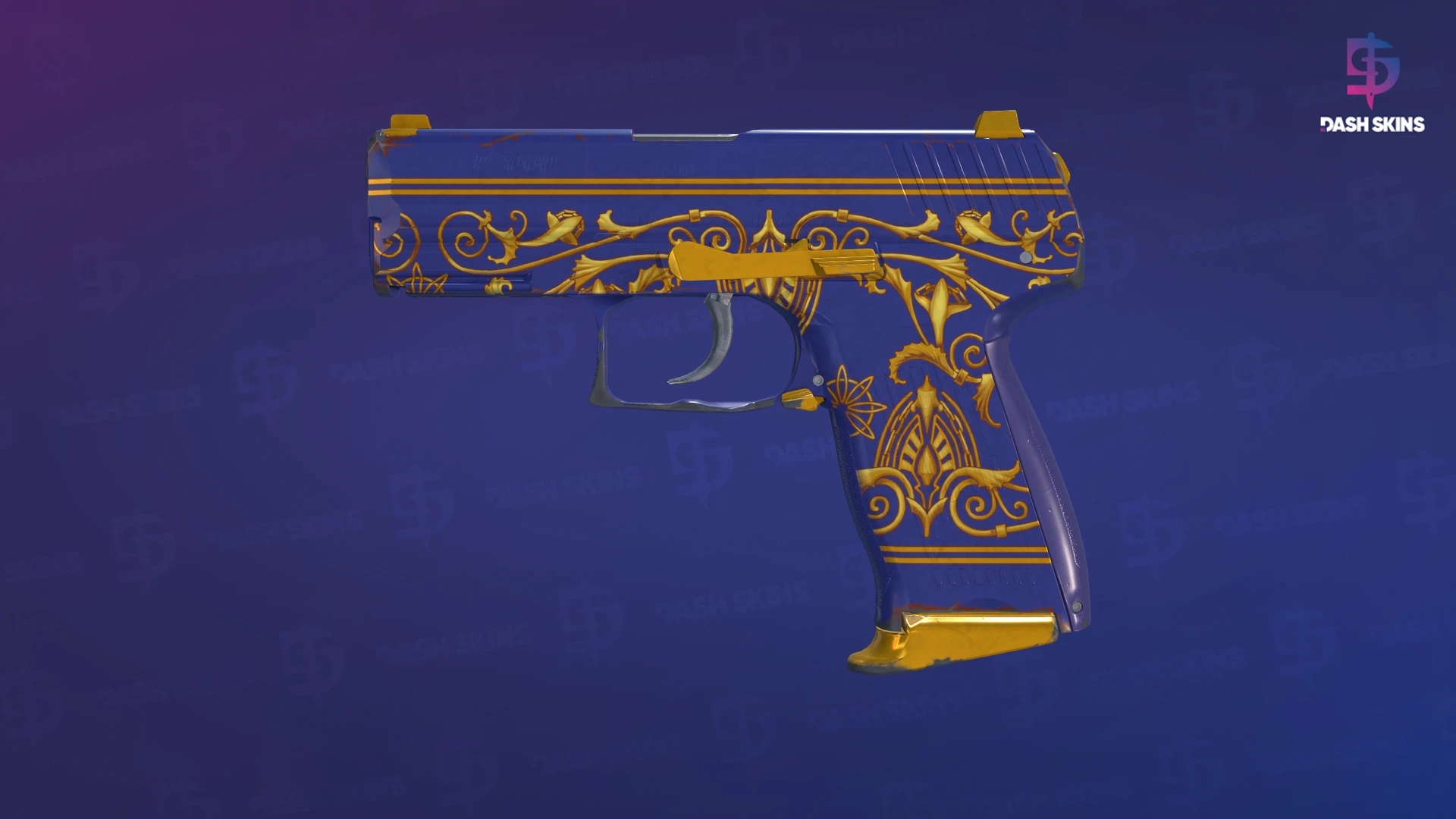 P2000 | Royal Baroque (Minimal Wear) Screenshot Playside