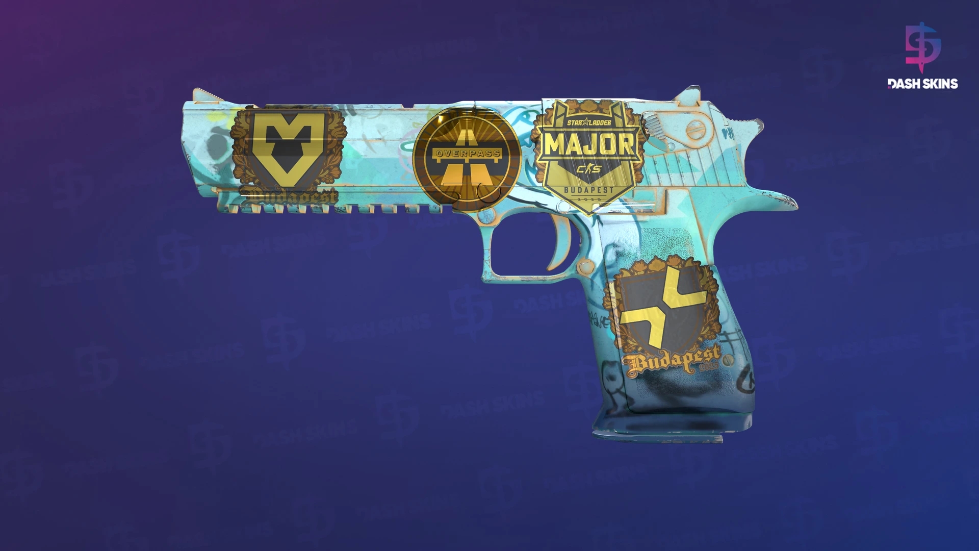 Souvenir Desert Eagle | Tilted (Minimal Wear) Screenshot Playside