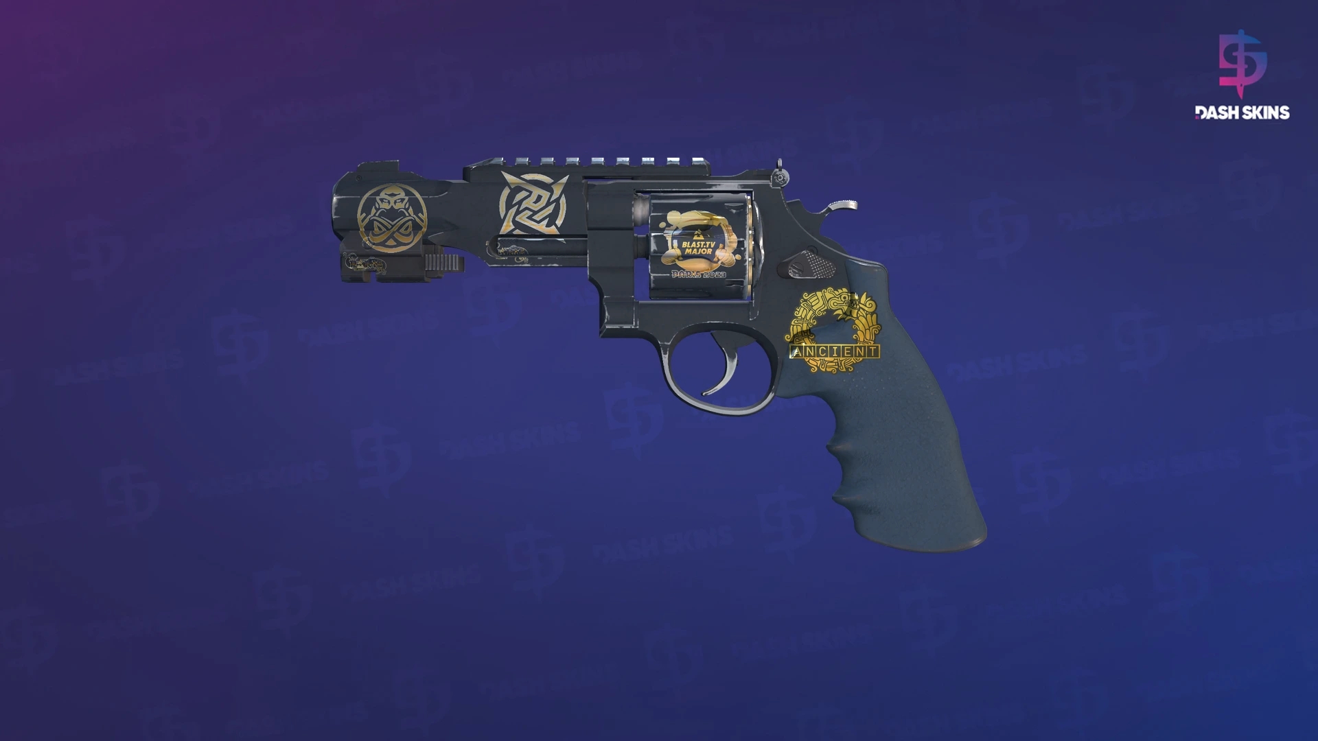 Souvenir R8 Revolver | Night (Field-Tested) Screenshot Playside