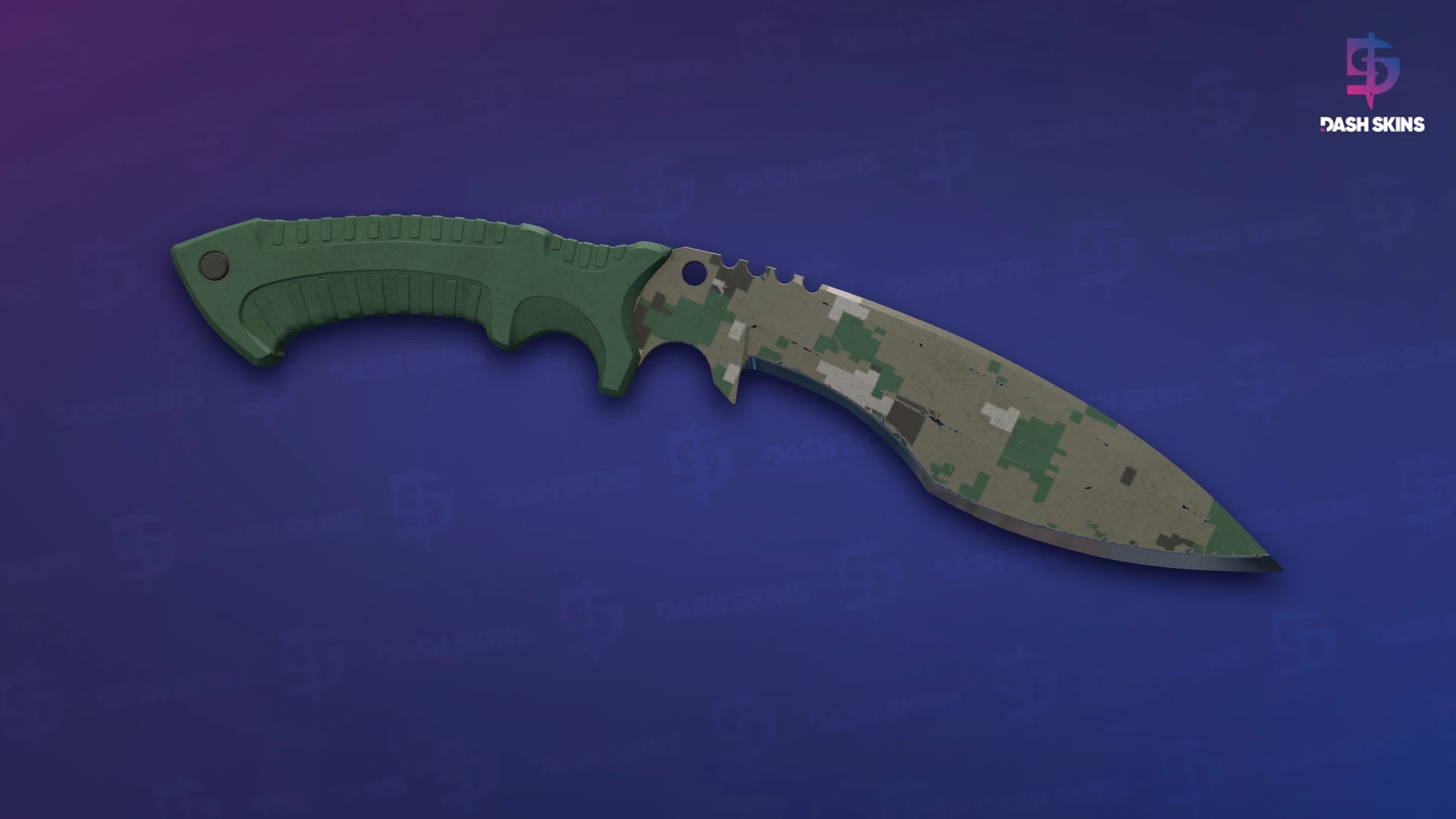 ★ Kukri Knife | Forest DDPAT (Field-Tested) Screenshot Playside