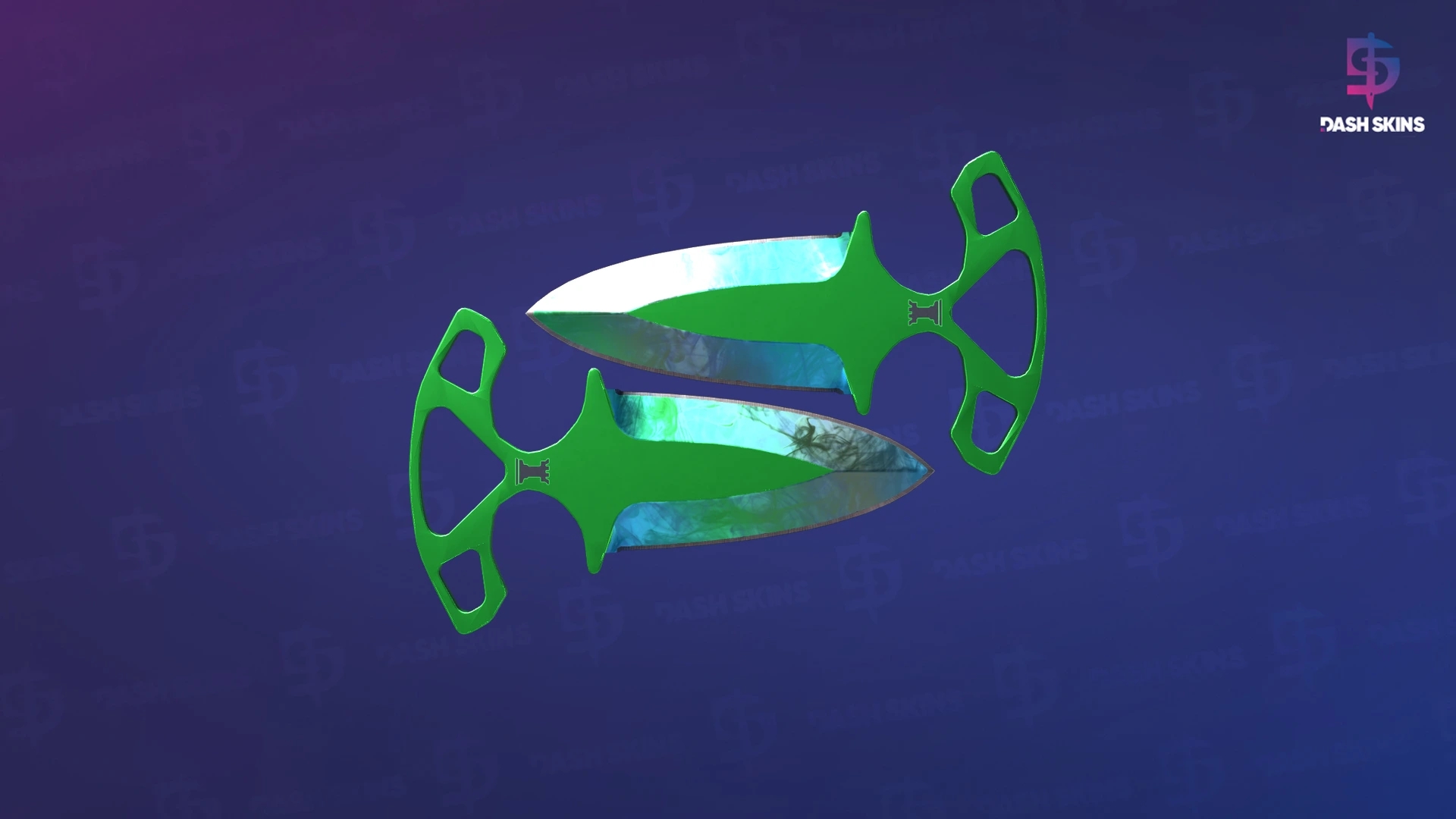 ★ Shadow Daggers | Gamma Doppler (Factory New) - Phase 3 Screenshot Playside