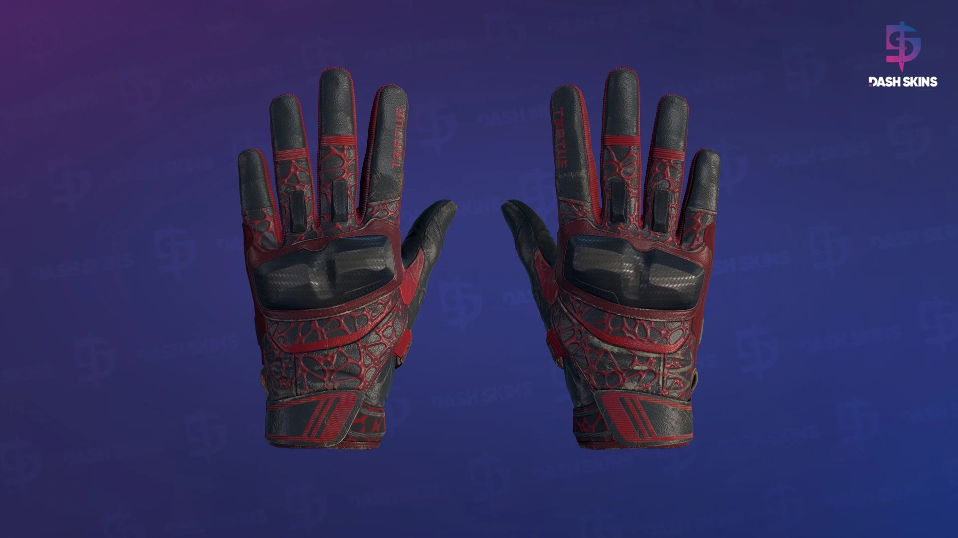 ★ Moto Gloves | Blood Pressure (Well-Worn) Screenshot Playside