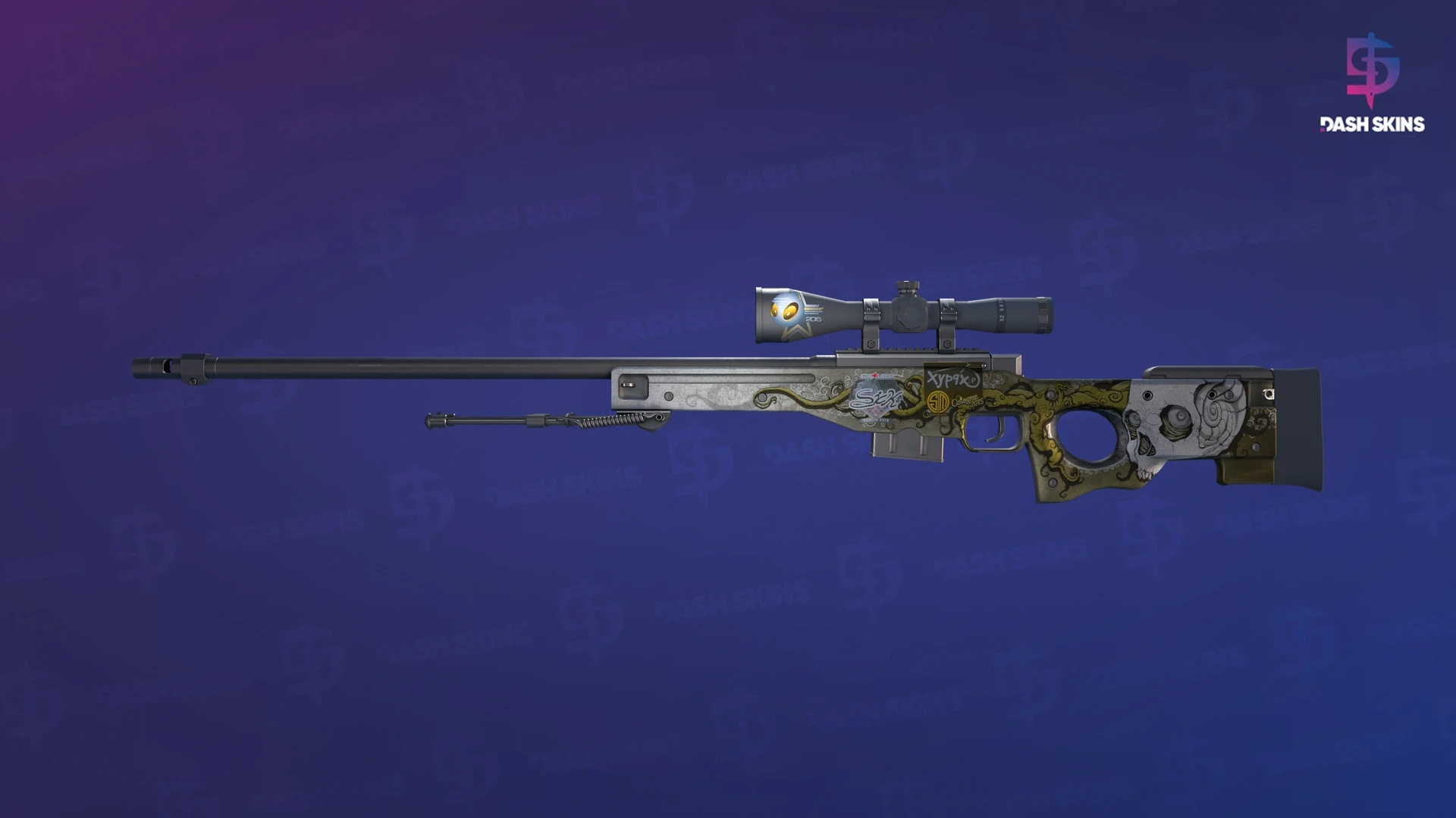 AWP | Worm God (Field-Tested) Screenshot Playside