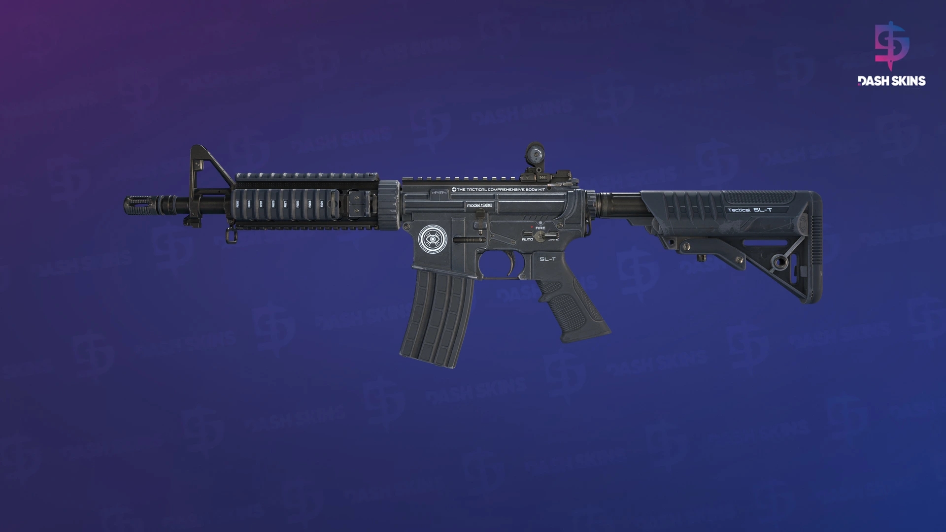 M4A4 | Dark Operative (Battle-Scarred) Screenshot Playside