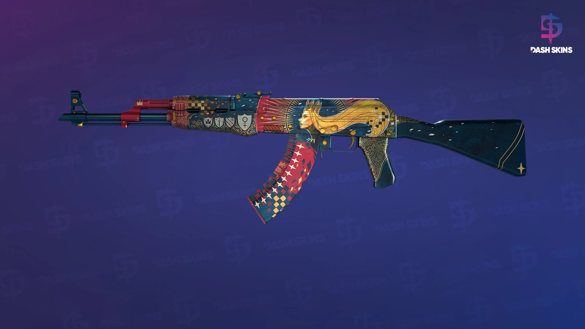 StatTrak™ AK-47 | The Empress (Field-Tested) Screenshot Playside