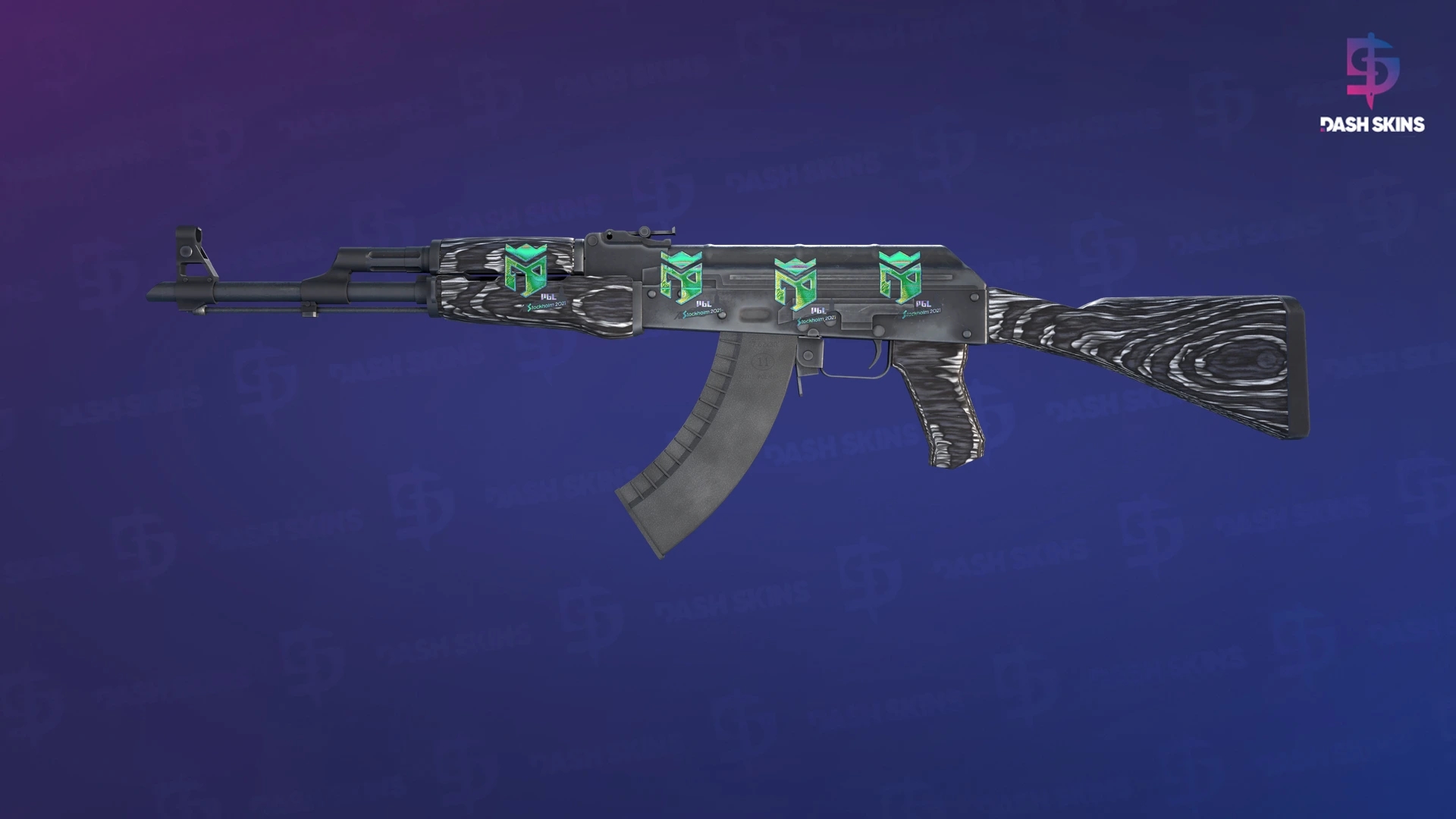 AK-47 | Black Laminate (Field-Tested) Screenshot Playside