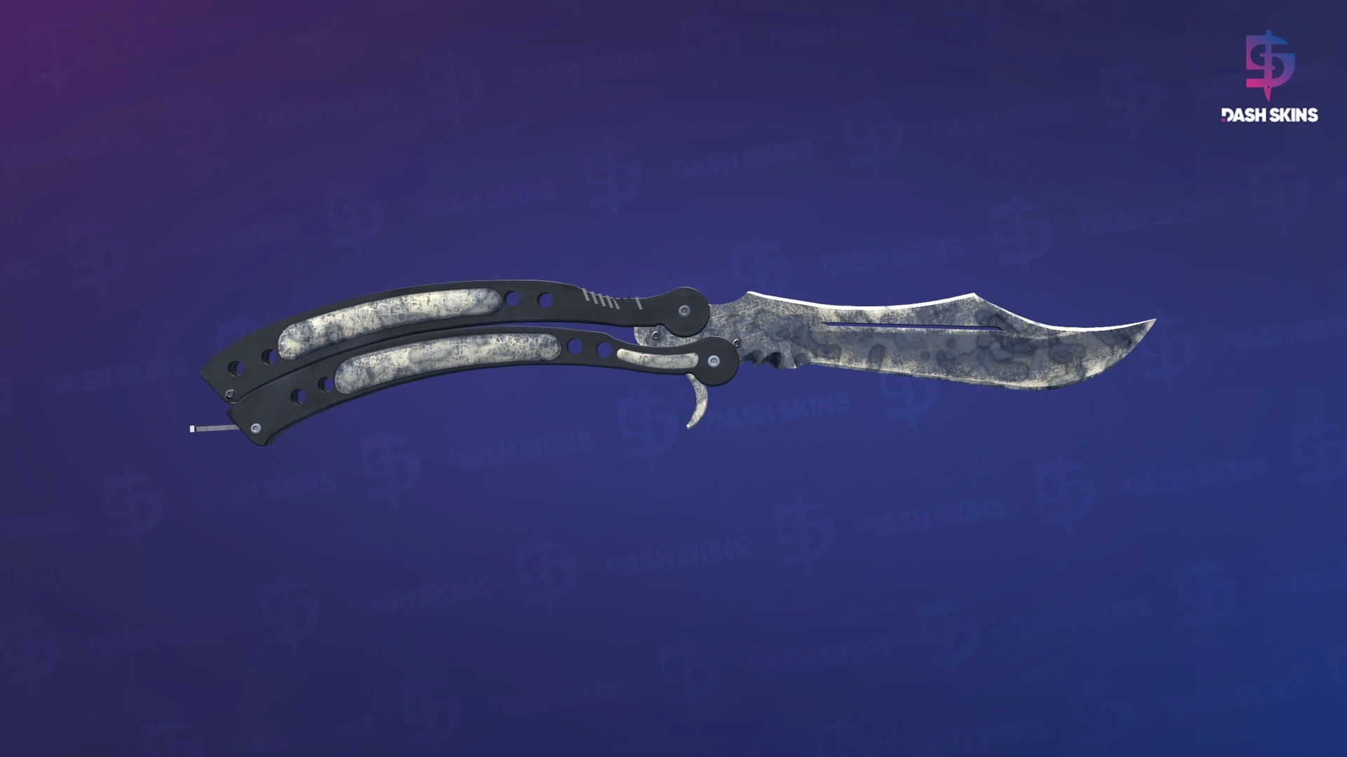 ★ Butterfly Knife | Stained (Battle-Scarred) Screenshot Playside