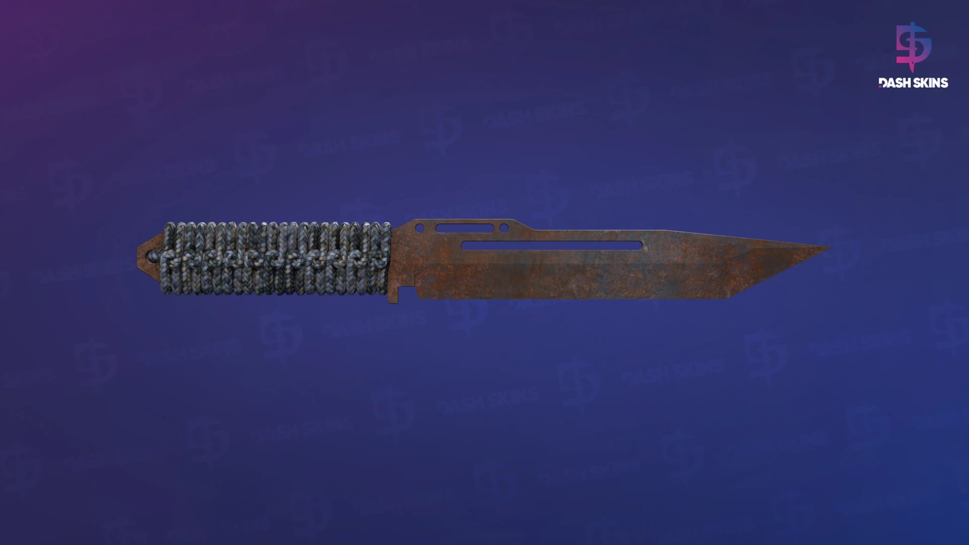 ★ Paracord Knife | Rust Coat (Battle-Scarred) Screenshot Playside