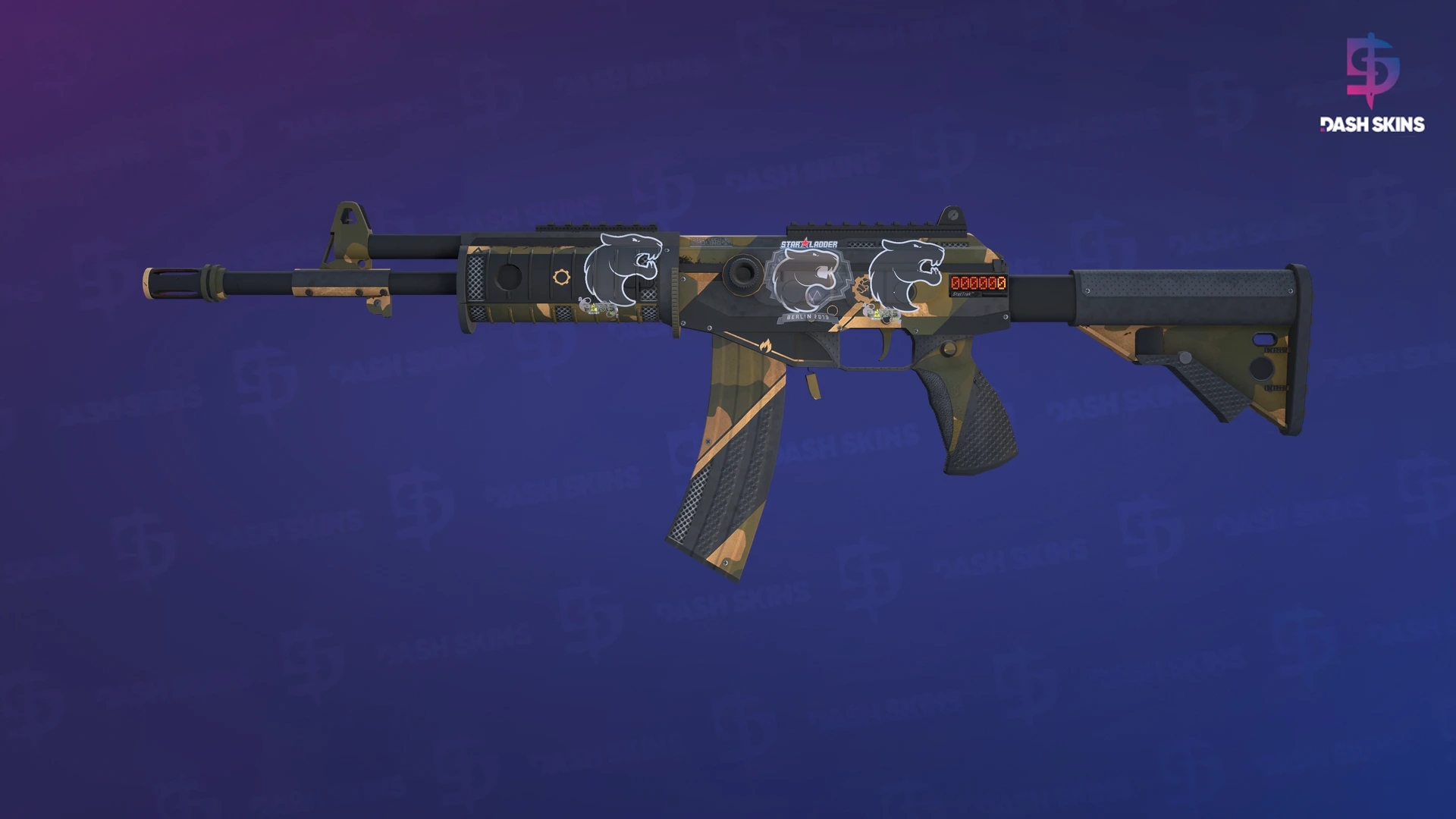 StatTrak™ Galil AR | Black Sand (Minimal Wear) Screenshot Playside
