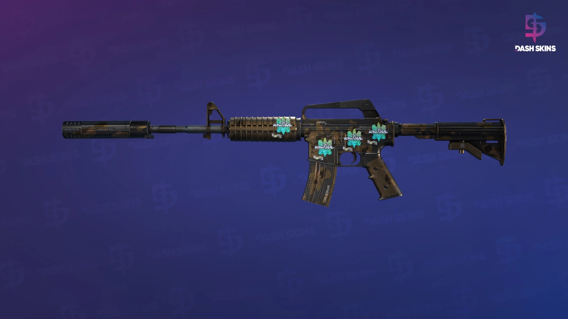M4A1-S | Mud-Spec (Minimal Wear) Screenshot Playside