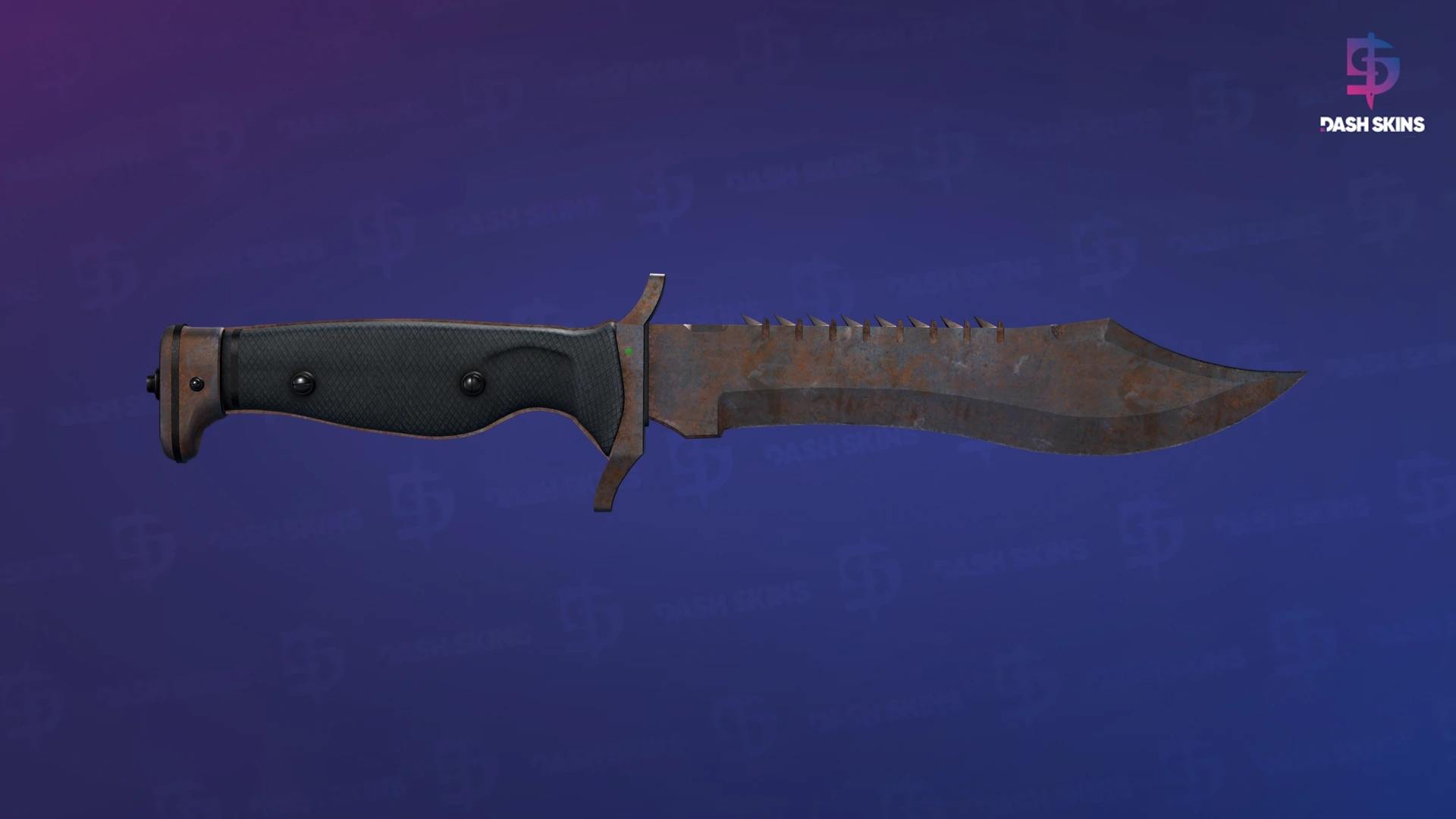 ★ Bowie Knife | Rust Coat (Battle-Scarred) Screenshot Playside
