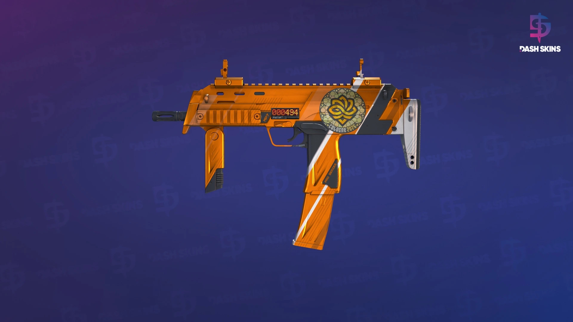 StatTrak™ MP7 | Amberline (Factory New) Screenshot Playside