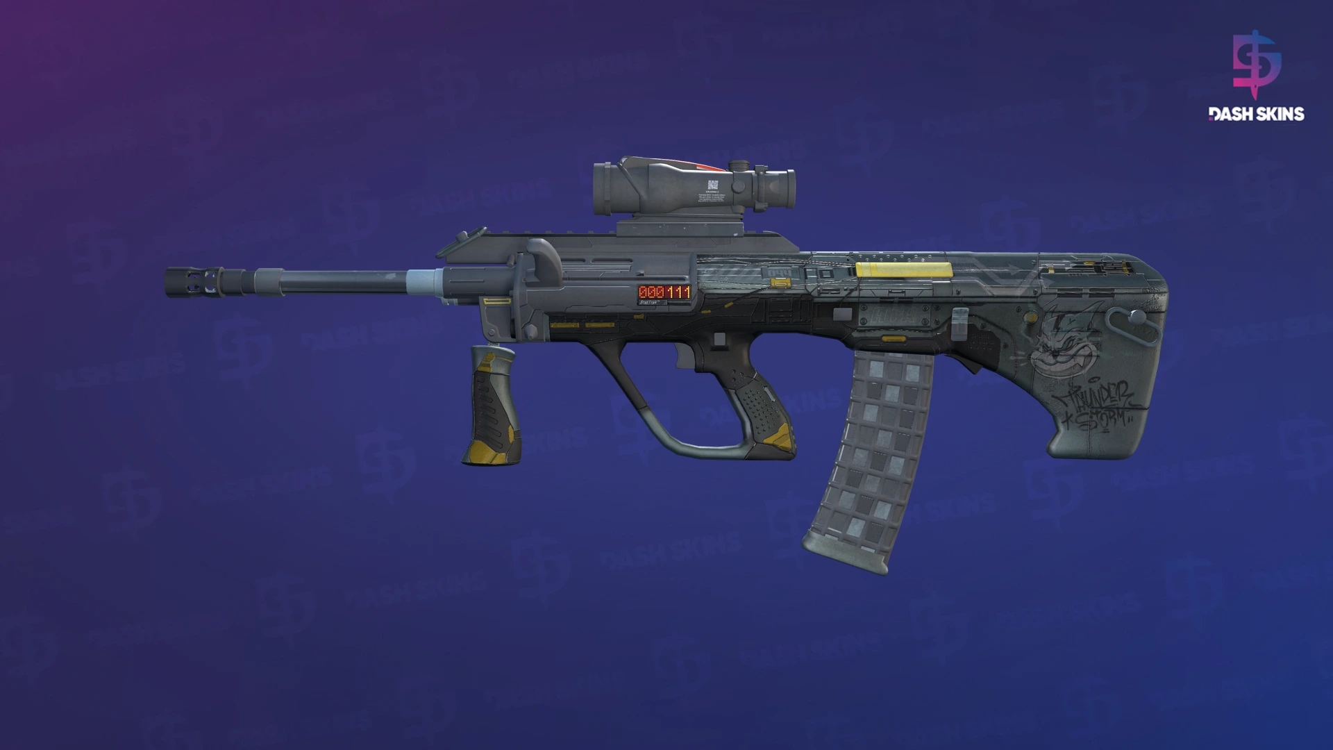 StatTrak™ AUG | Tom Cat (Field-Tested) Screenshot Playside