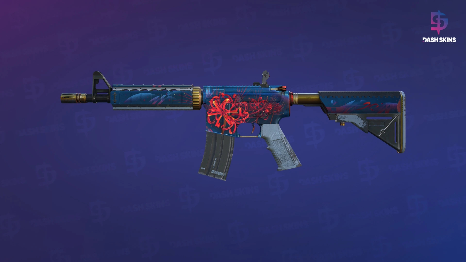 M4A4 | Spider Lily (Field-Tested) Screenshot Playside