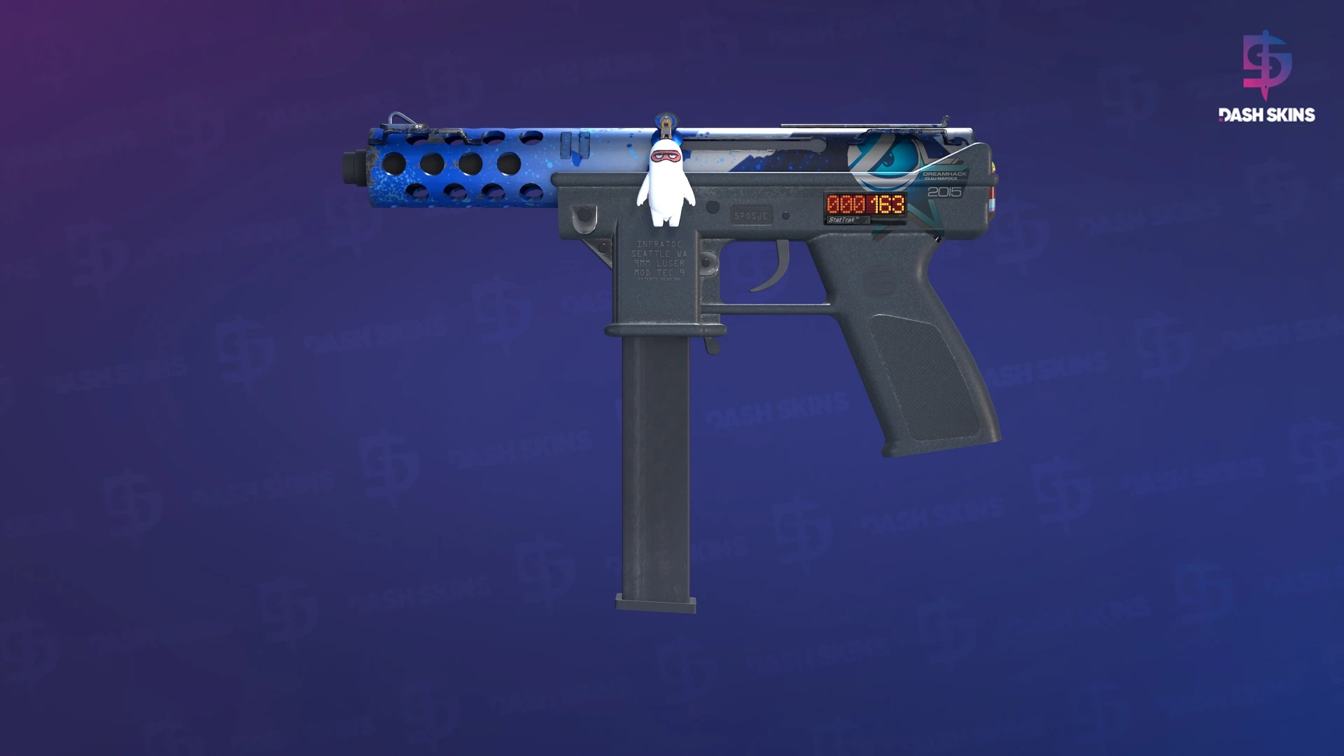 StatTrak™ Tec-9 | Ice Cap (Factory New) Screenshot Playside