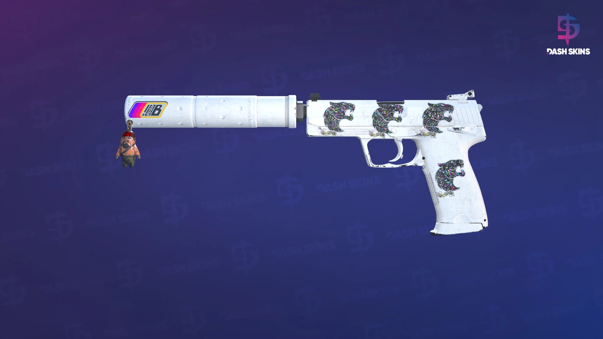 USP-S | Whiteout (Field-Tested) Screenshot Playside