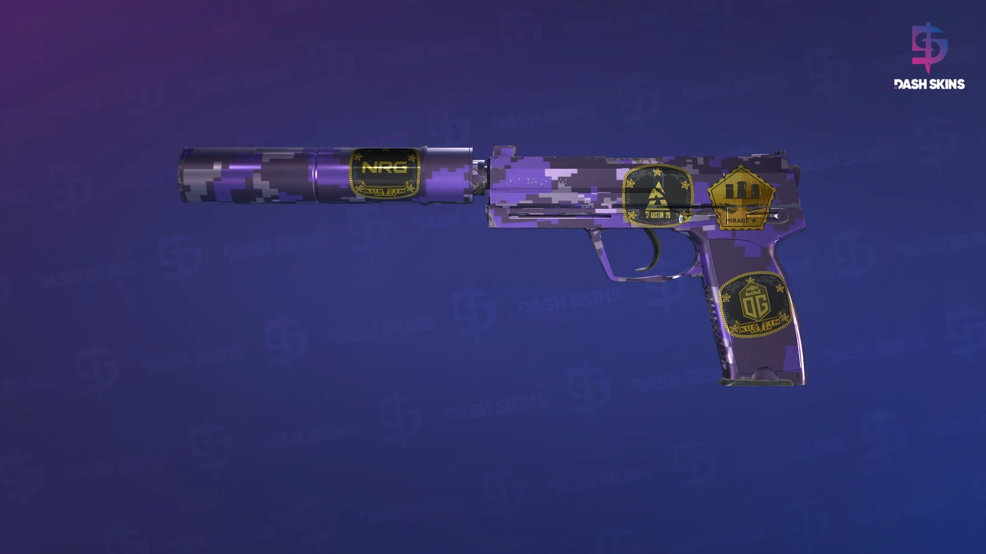 Souvenir USP-S | Purple DDPAT (Factory New) Screenshot Playside