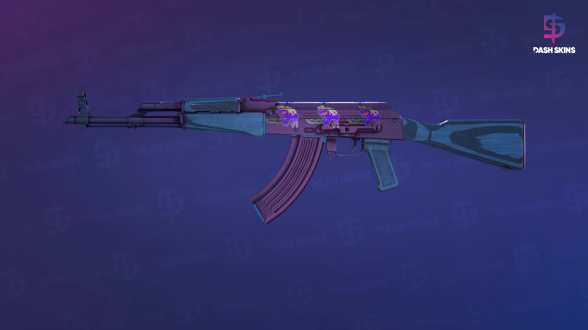 AK-47 | Midnight Laminate (Factory New) Screenshot Playside