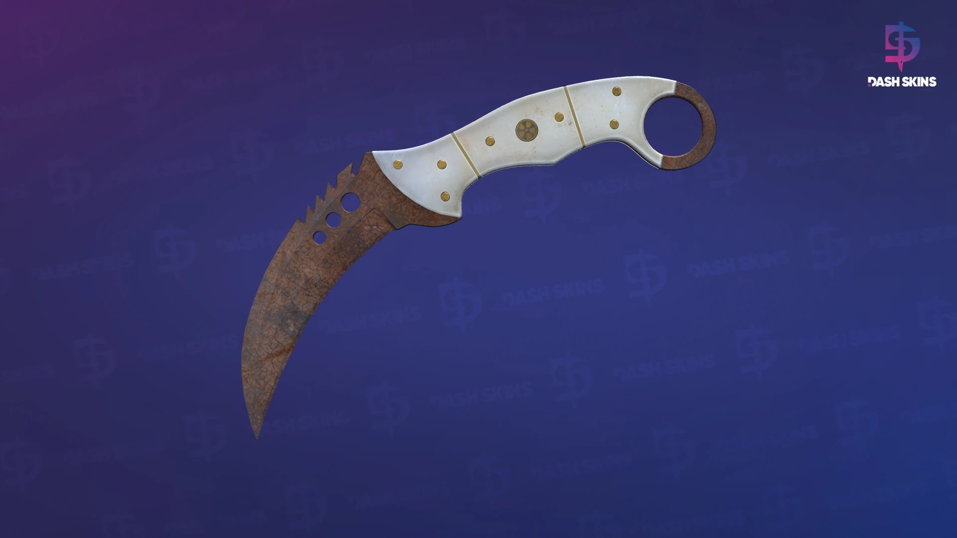 ★ Talon Knife | Rust Coat (Battle-Scarred) Screenshot Playside