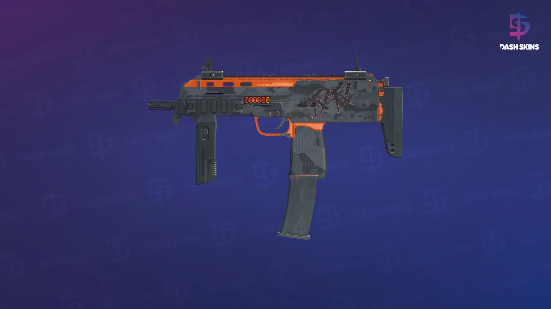 StatTrak™ MP7 | Urban Hazard (Field-Tested) Screenshot Playside