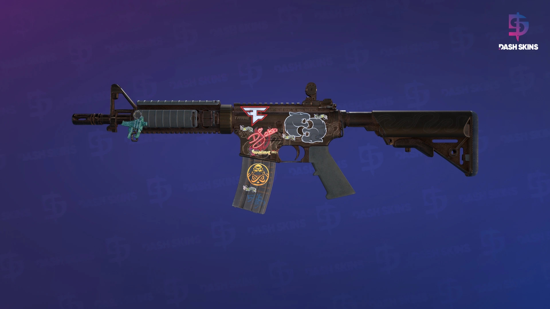 M4A4 | Etch Lord (Battle-Scarred) Screenshot Playside