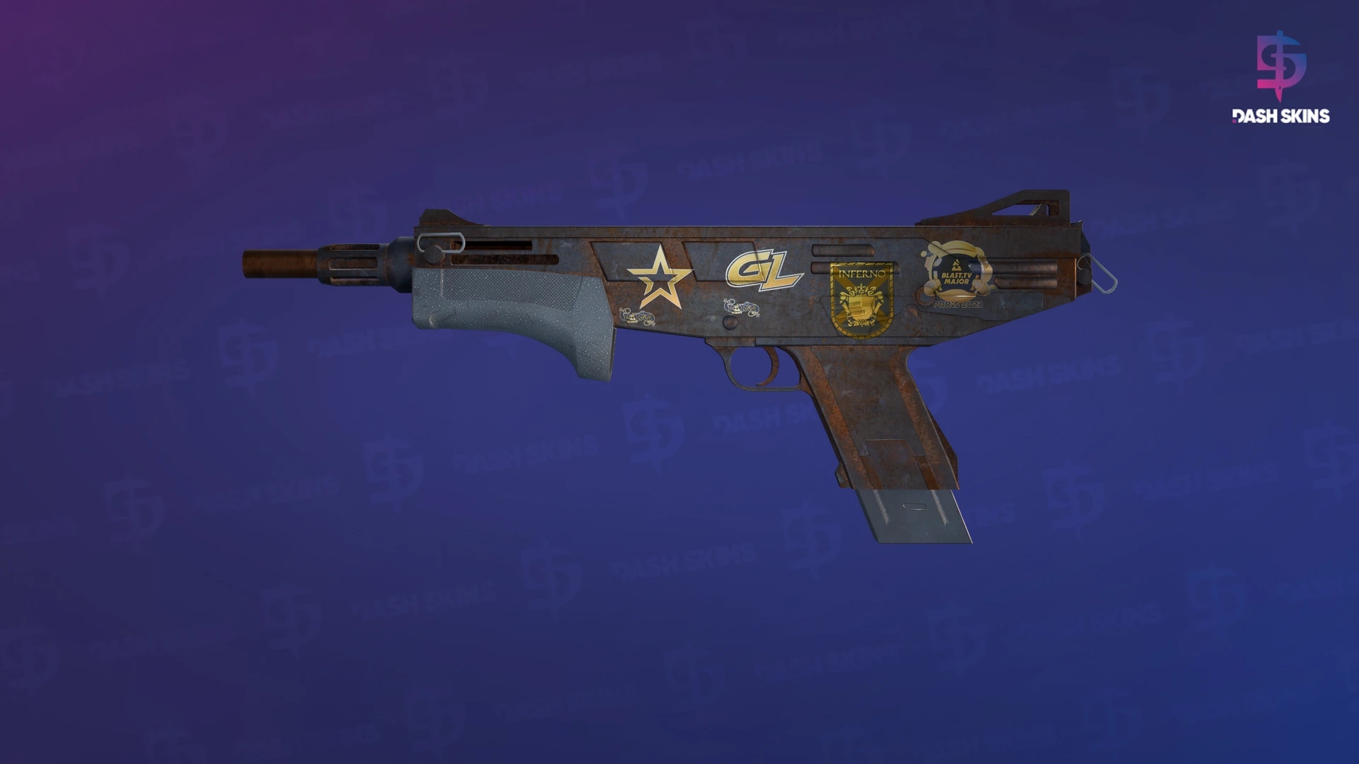 Souvenir MAG-7 | Rust Coat (Battle-Scarred) Screenshot Playside