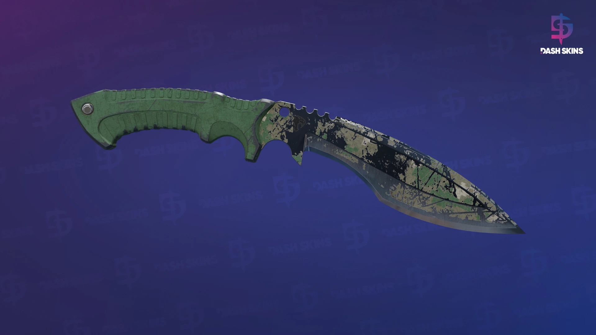 ★ Kukri Knife | Forest DDPAT (Battle-Scarred) Screenshot Playside