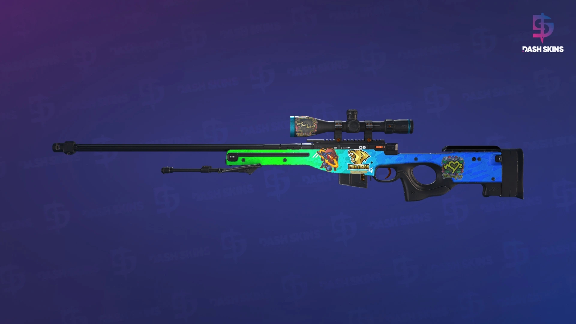 AWP | Ice Coaled (Field-Tested) Screenshot Playside