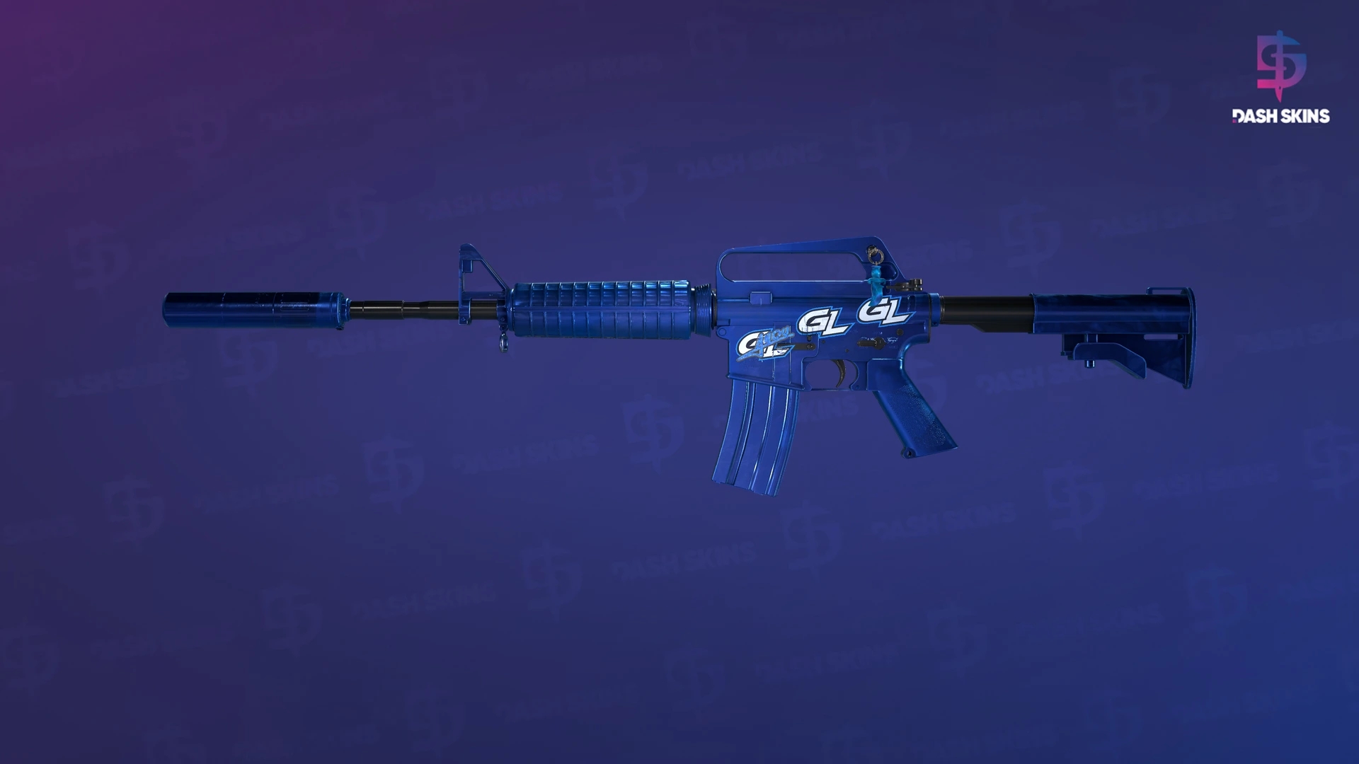 M4A1-S | Blue Phosphor (Factory New) Screenshot Playside