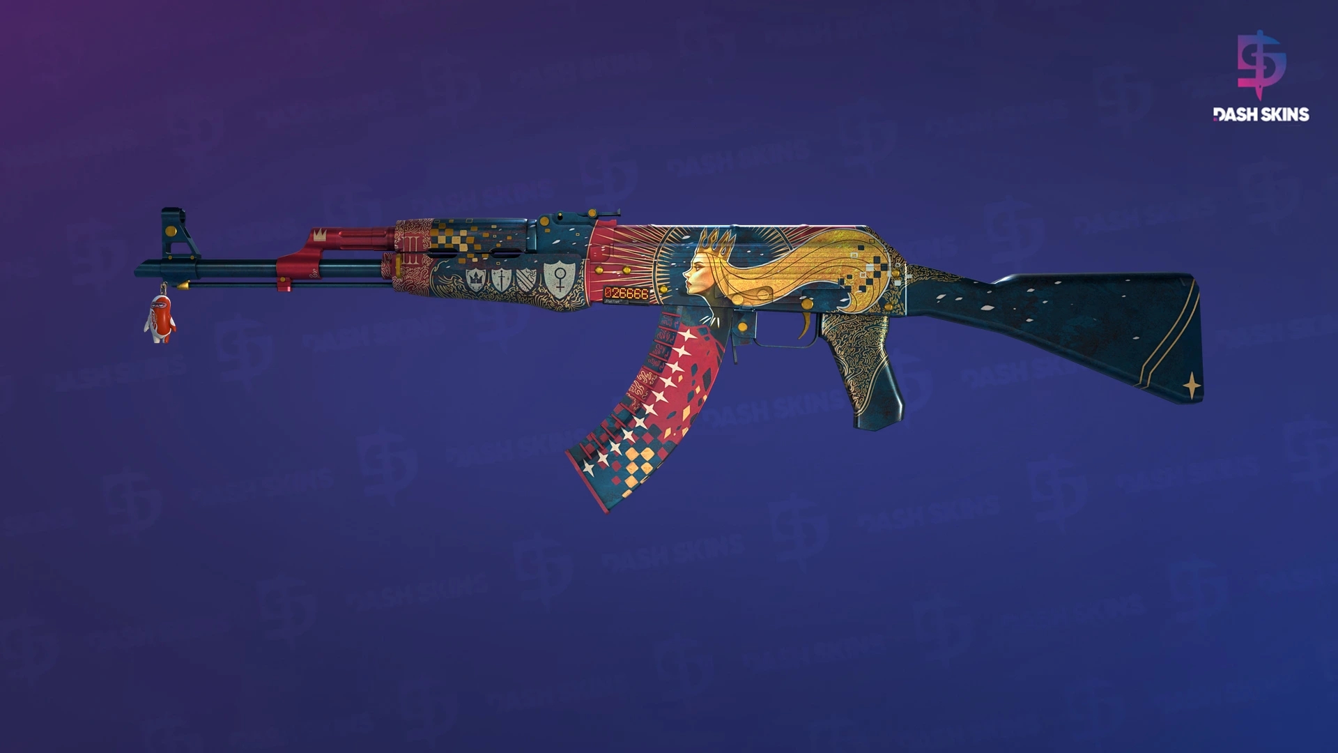 StatTrak™ AK-47 | The Empress (Field-Tested) Screenshot Playside