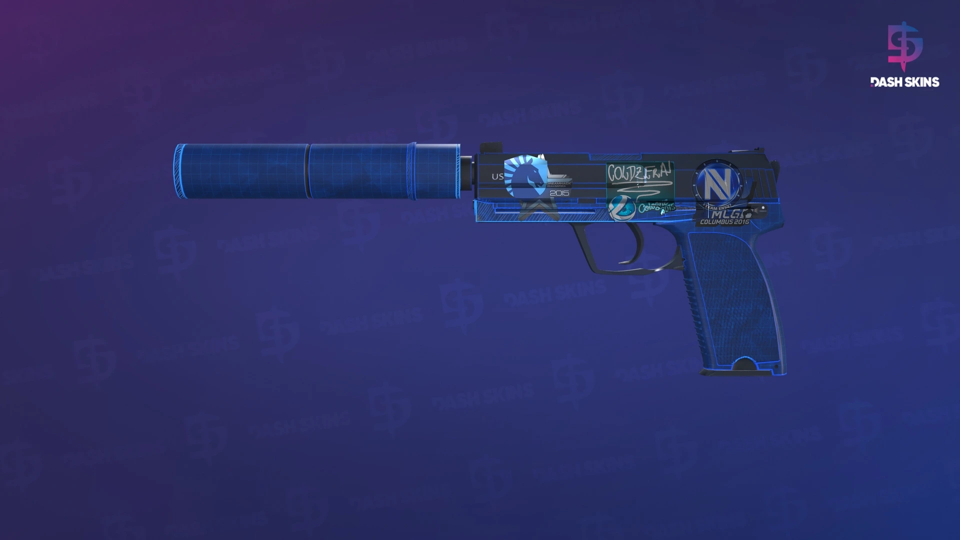 USP-S | Blueprint (Minimal Wear) Screenshot Playside