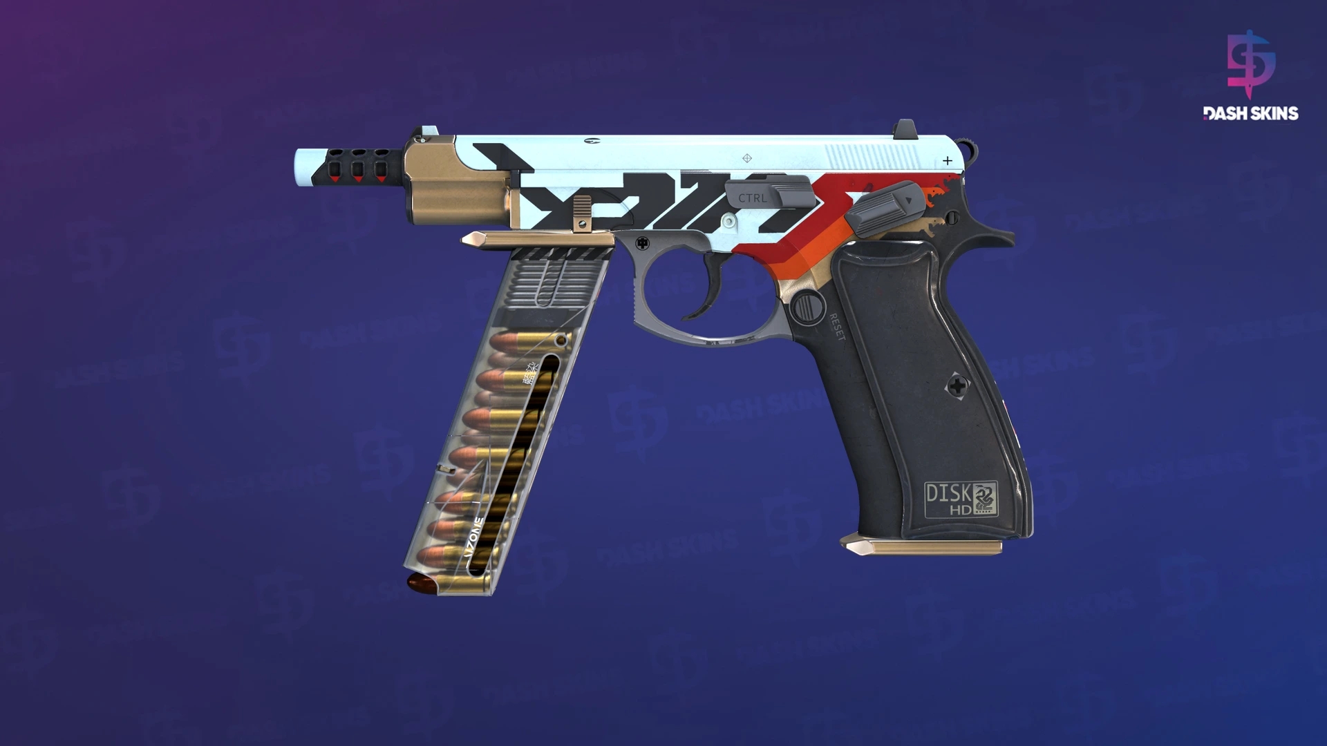 CZ75-Auto | Hydraulics (Minimal Wear) Screenshot Playside