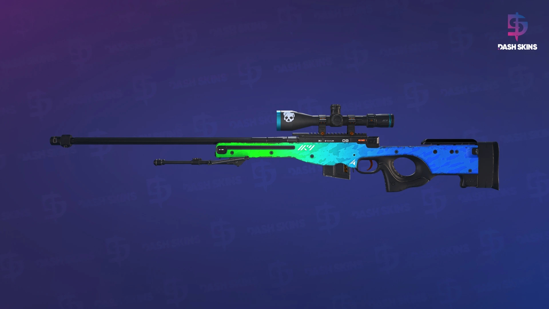 AWP | Ice Coaled (Field-Tested) Screenshot Playside