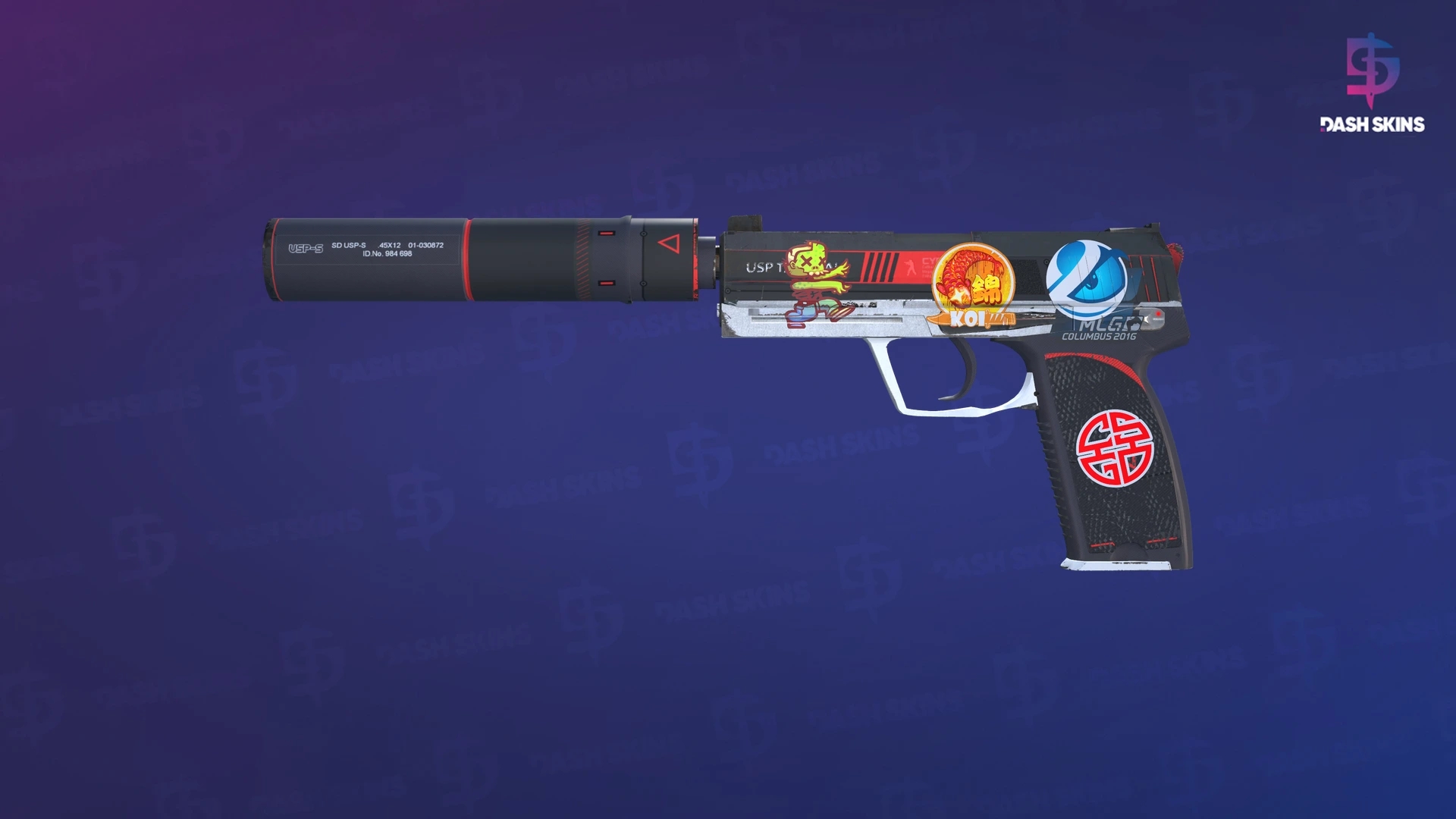 USP-S | Cyrex (Minimal Wear) Screenshot Playside