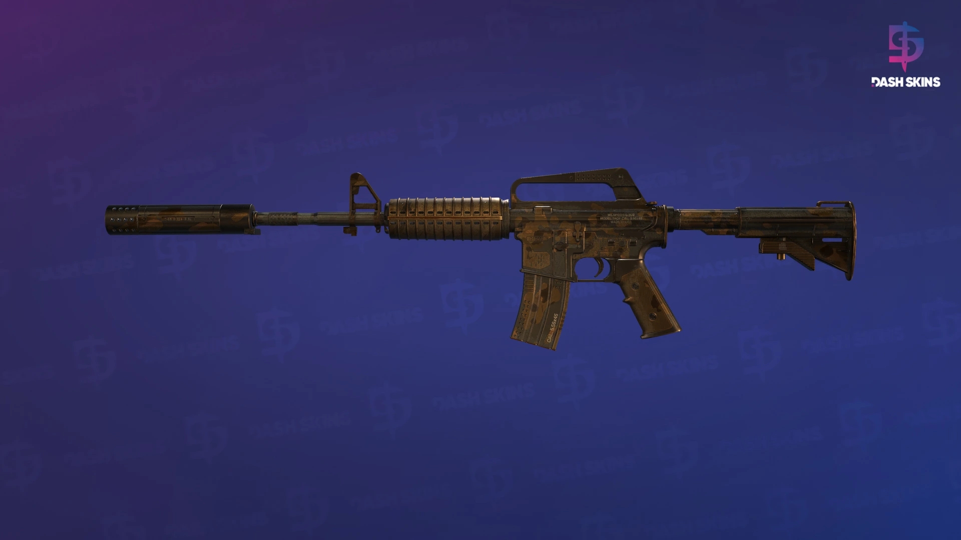 M4A1-S | Mud-Spec (Battle-Scarred) Screenshot Playside