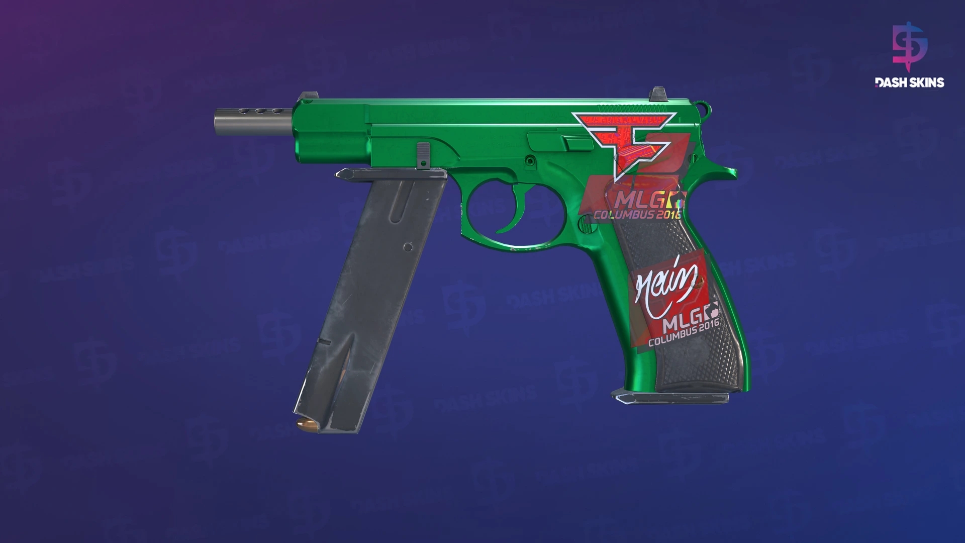 CZ75-Auto | Emerald (Factory New) Screenshot Playside