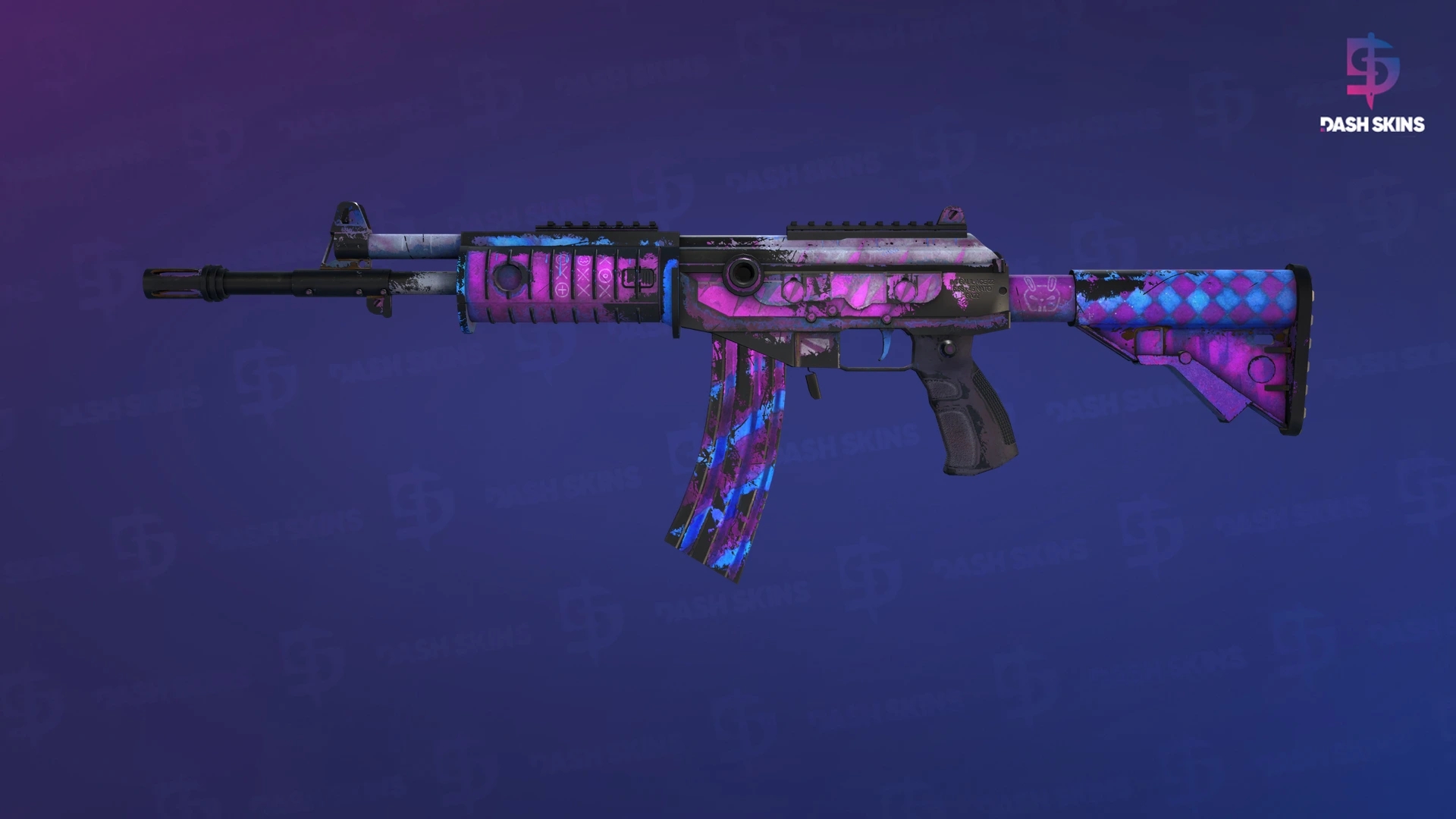 Galil AR | Sugar Rush (Well-Worn) Screenshot Playside