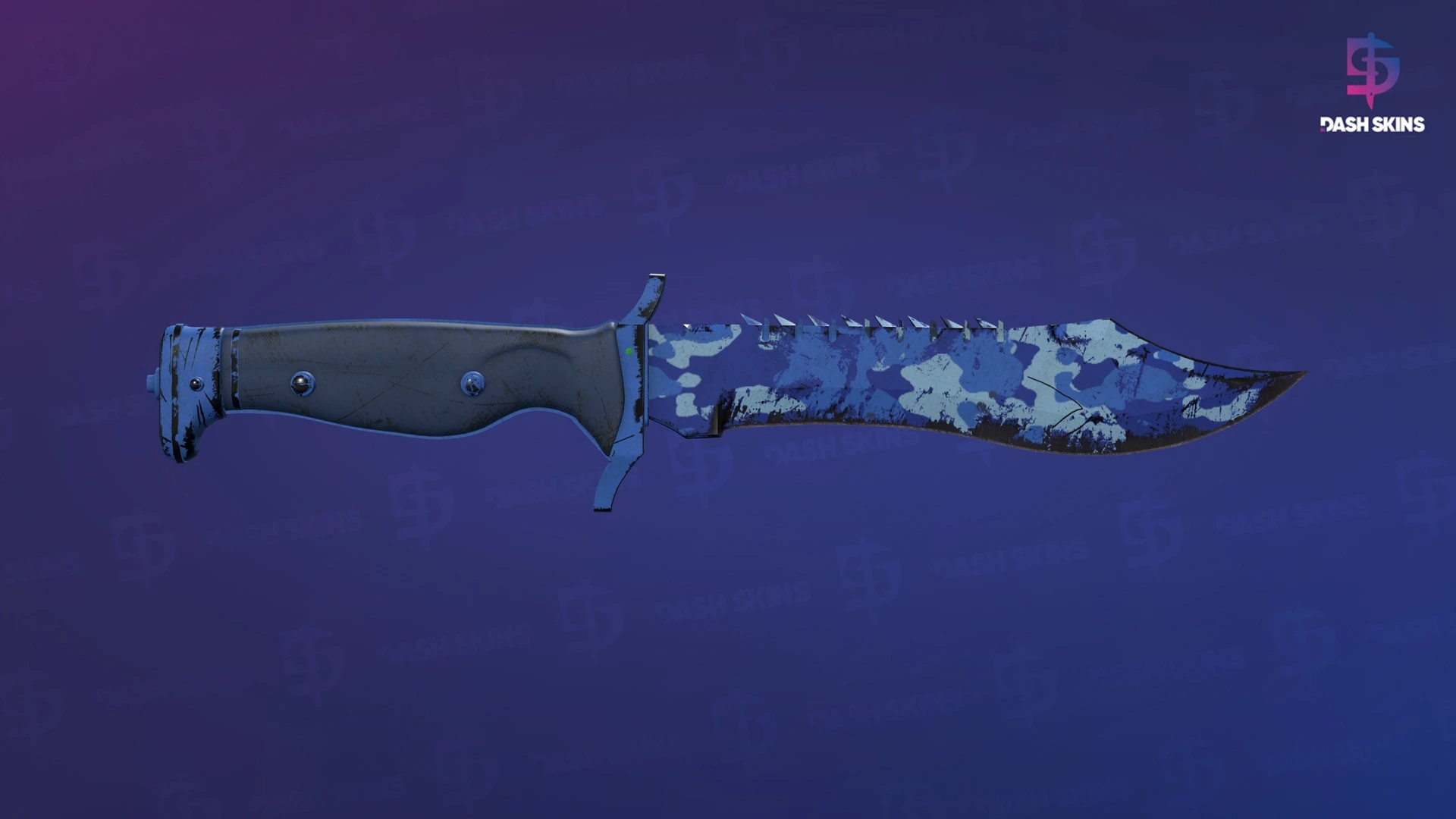★ Bowie Knife | Bright Water (Well-Worn) Screenshot Playside