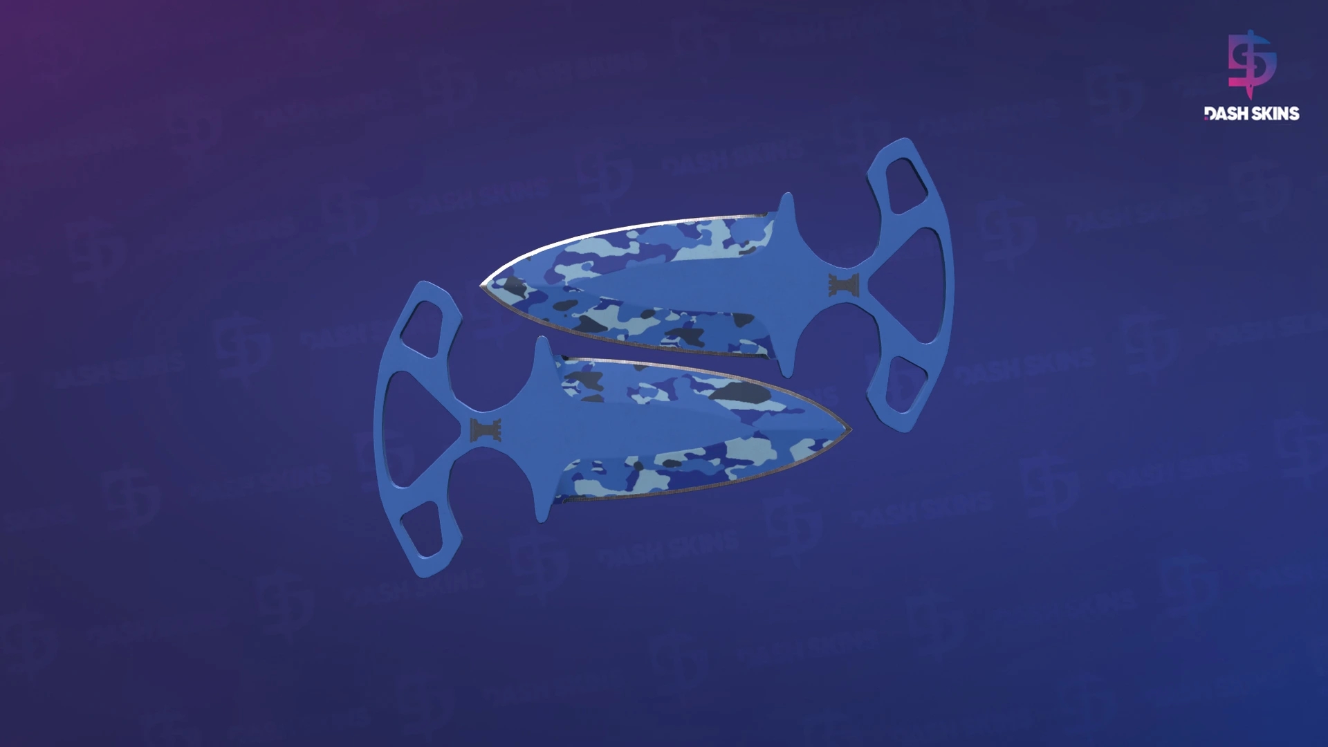 ★ Shadow Daggers | Bright Water (Factory New) Screenshot Playside