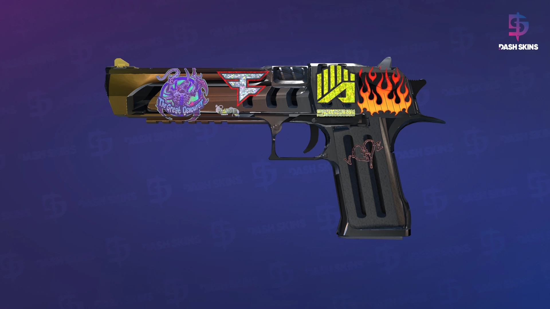 Desert Eagle | Light Rail (Factory New) Screenshot Playside