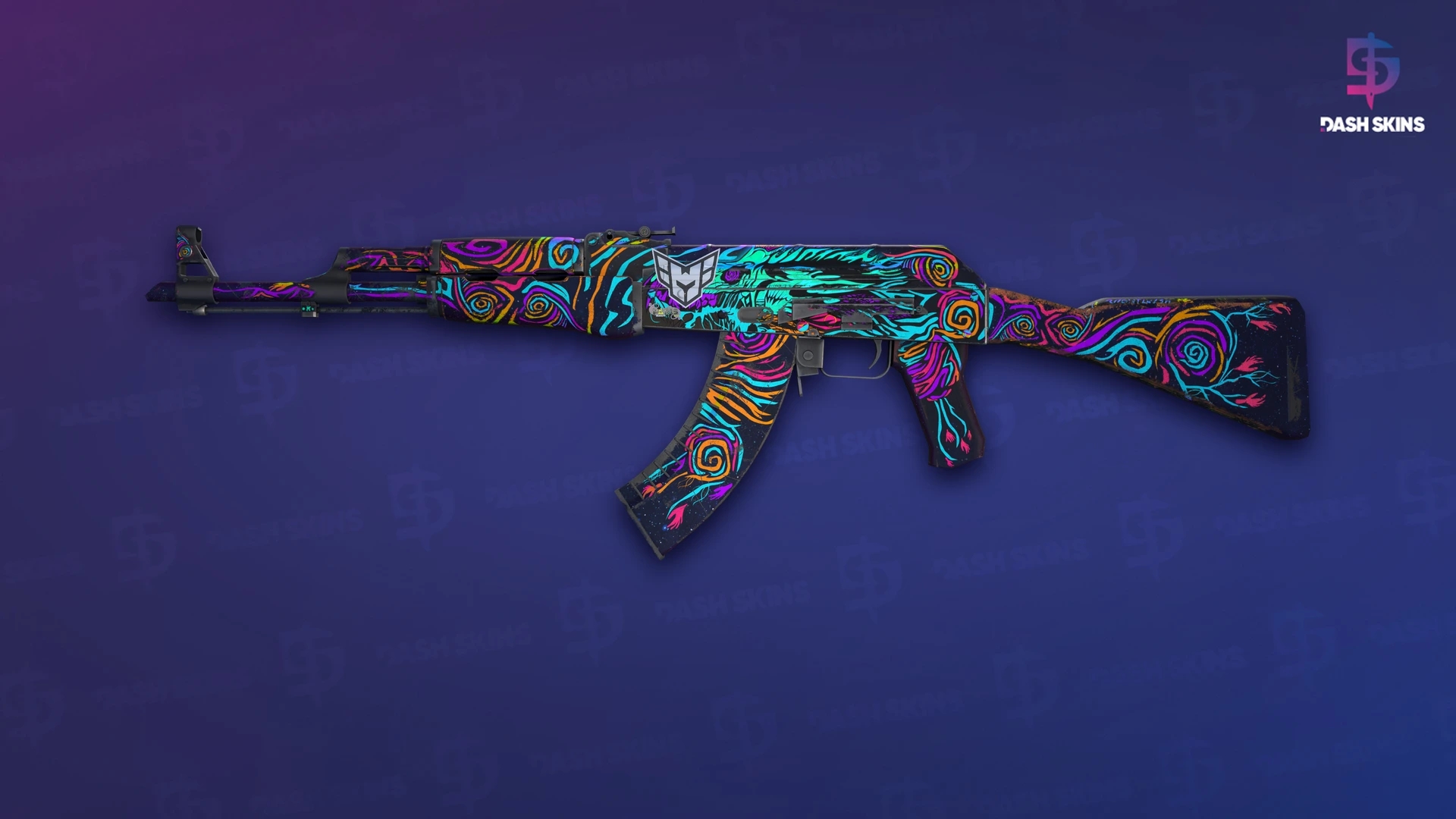 AK-47 | Nightwish (Well-Worn) Screenshot Playside